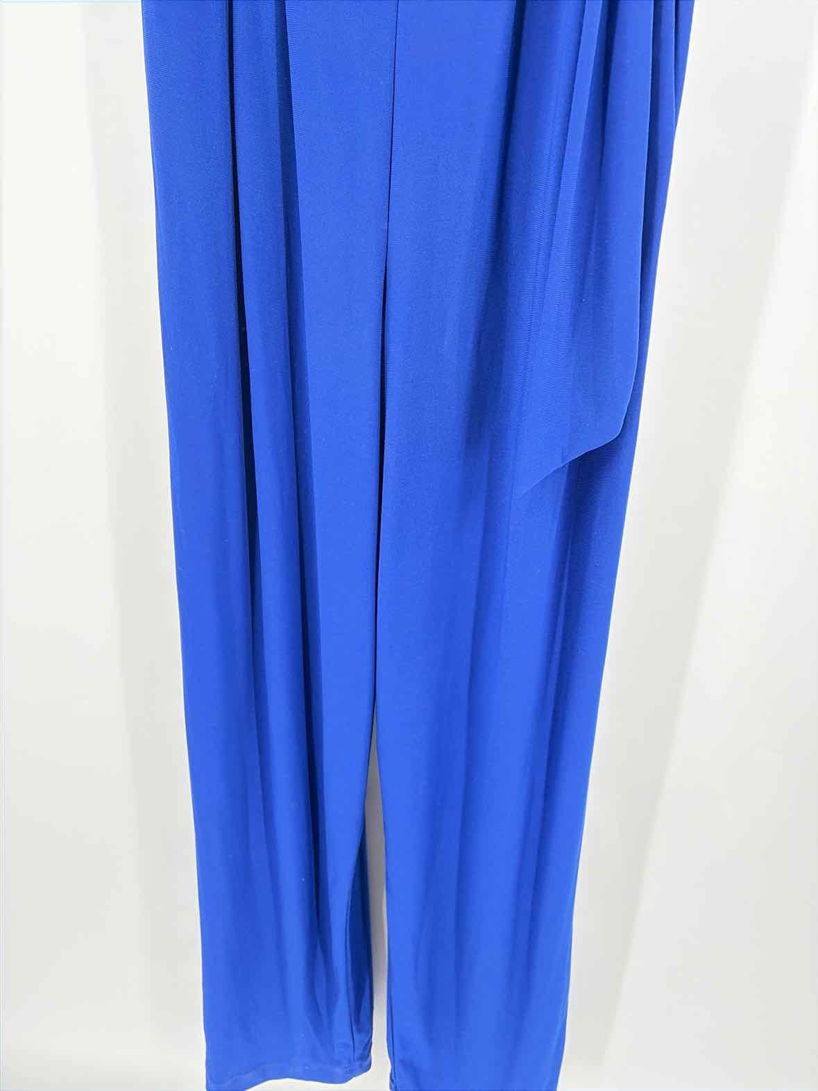 Pre-Owned Emma & Michelle Blue Size Medium Sleeveless Jumpsuit
