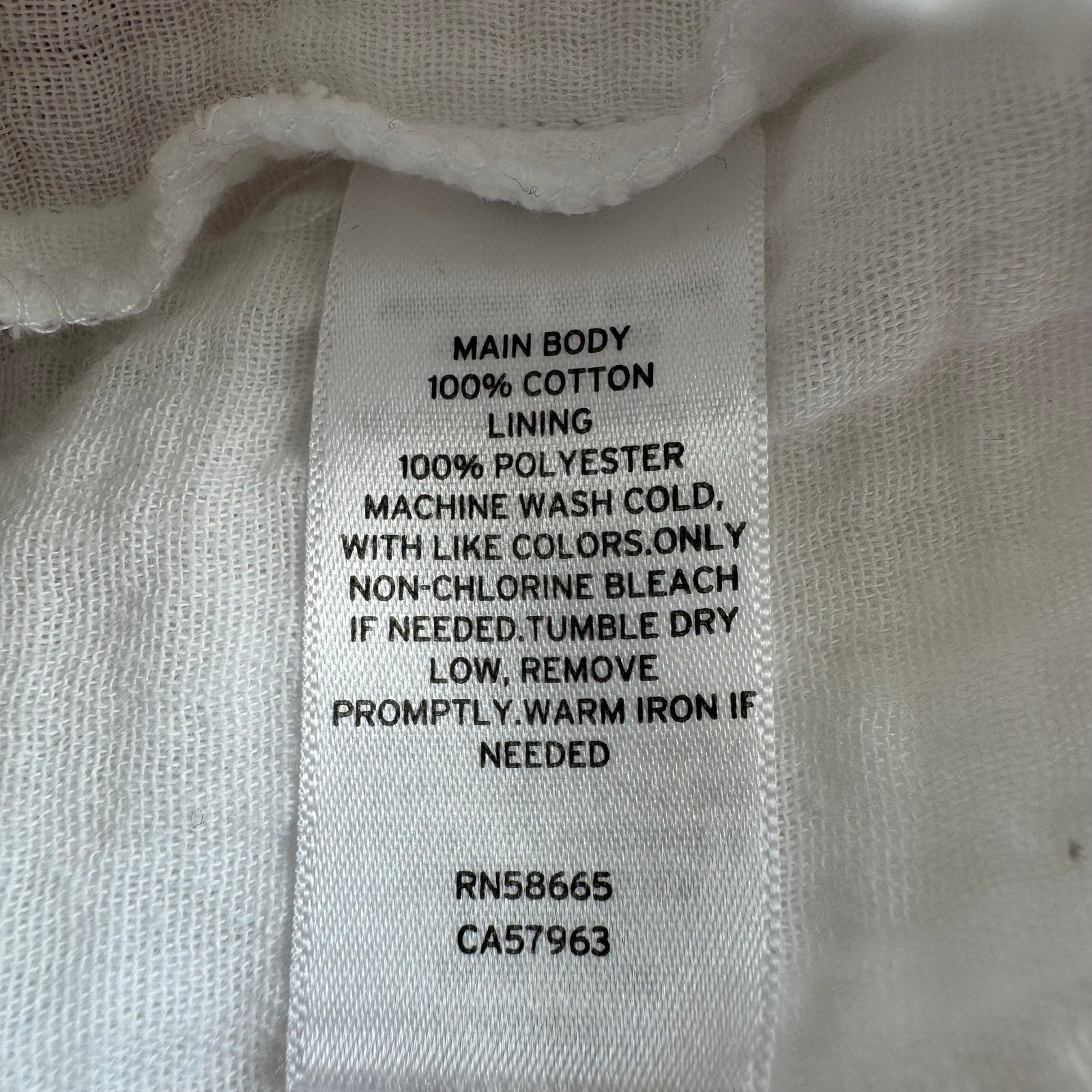 BP White Off Shoulder Gauzy Cotton Romper Medium Summer, Beach, Loungewear