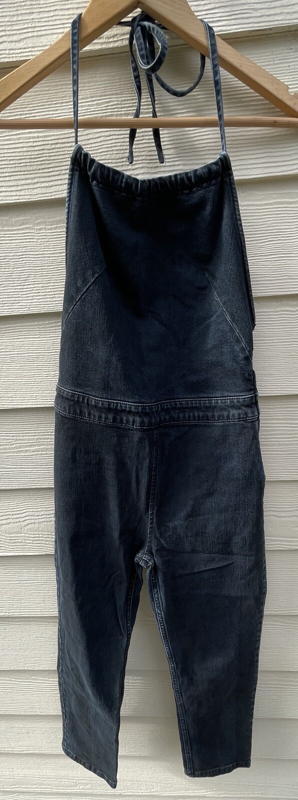 Free People Denim Overalls Jumpsuit Womens Size 2