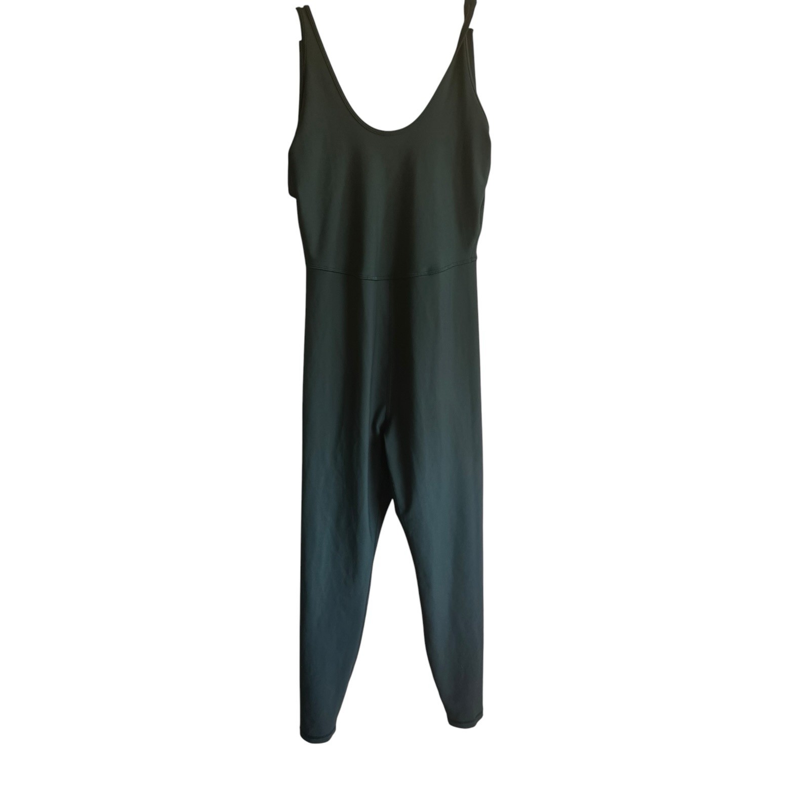 Old Navy Active Powersoft One Piece Jumpsuit Unitard Women Green Workout Yoga M