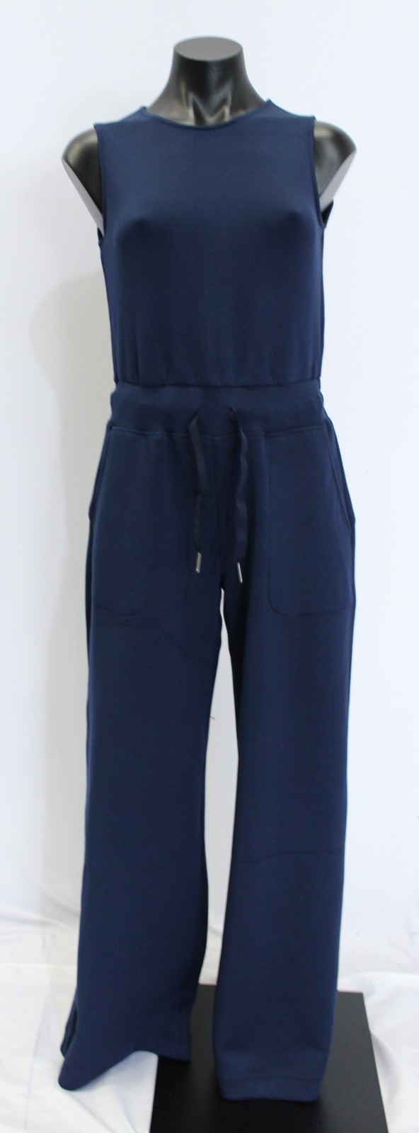 Spanx Women’s AirEssentials Sleeveless Jumpsuit BE5 Timeless Navy XS NWT