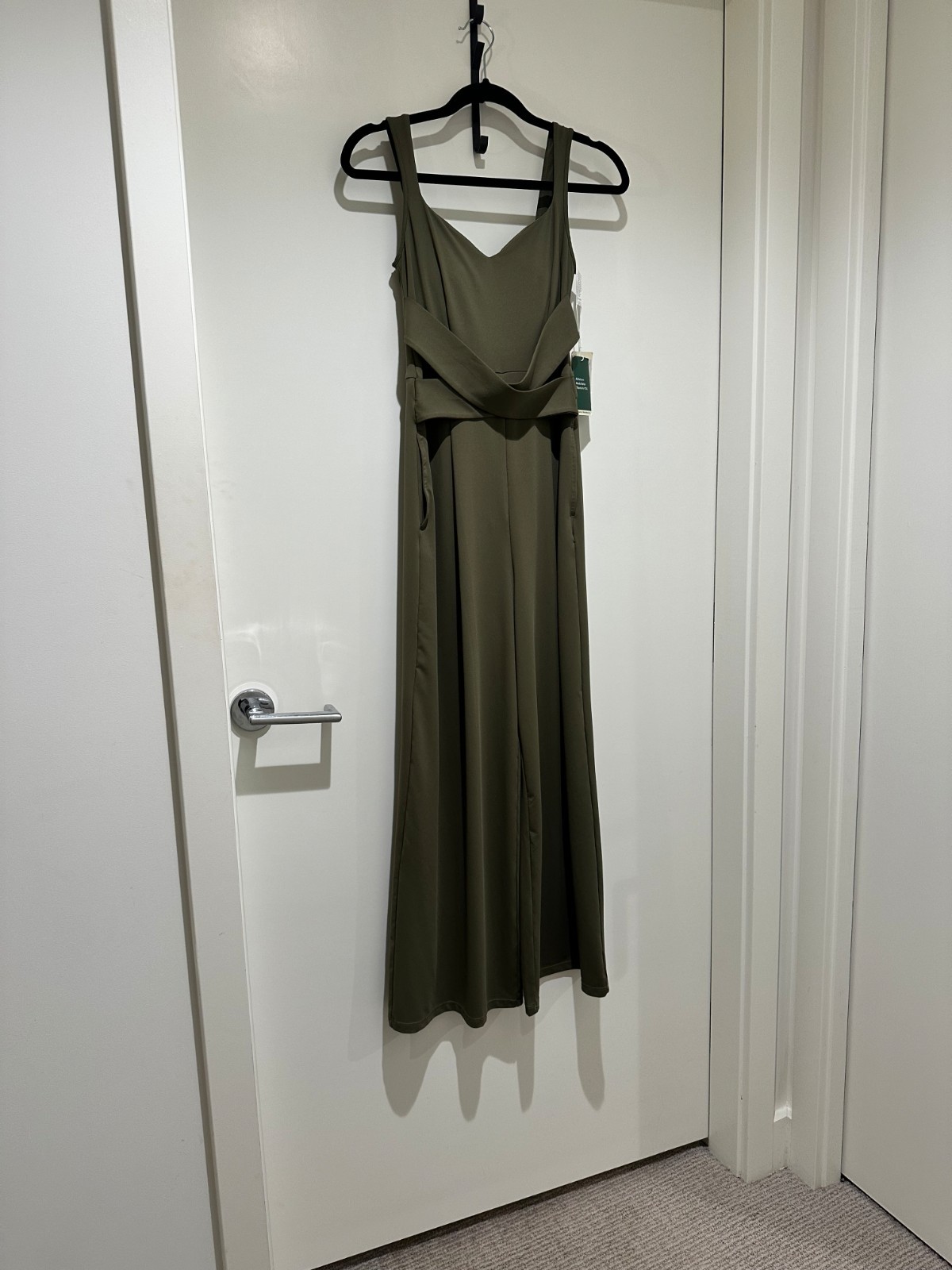 NWT – Halara U Back Sleeveless Casual Jumpsuit with Pockets – Small – $50 MSRP