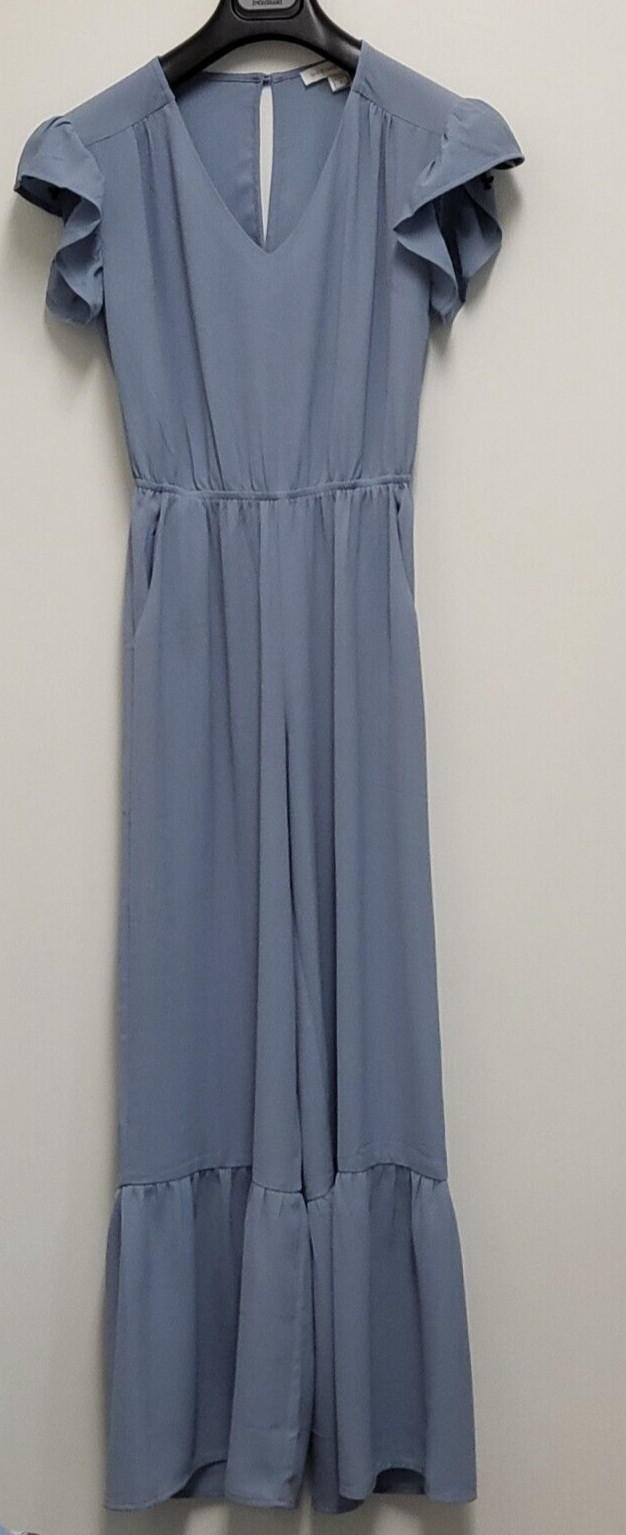 Monteau Los Angeles Women Jumpsuit Size Small Wide Leg Pockets