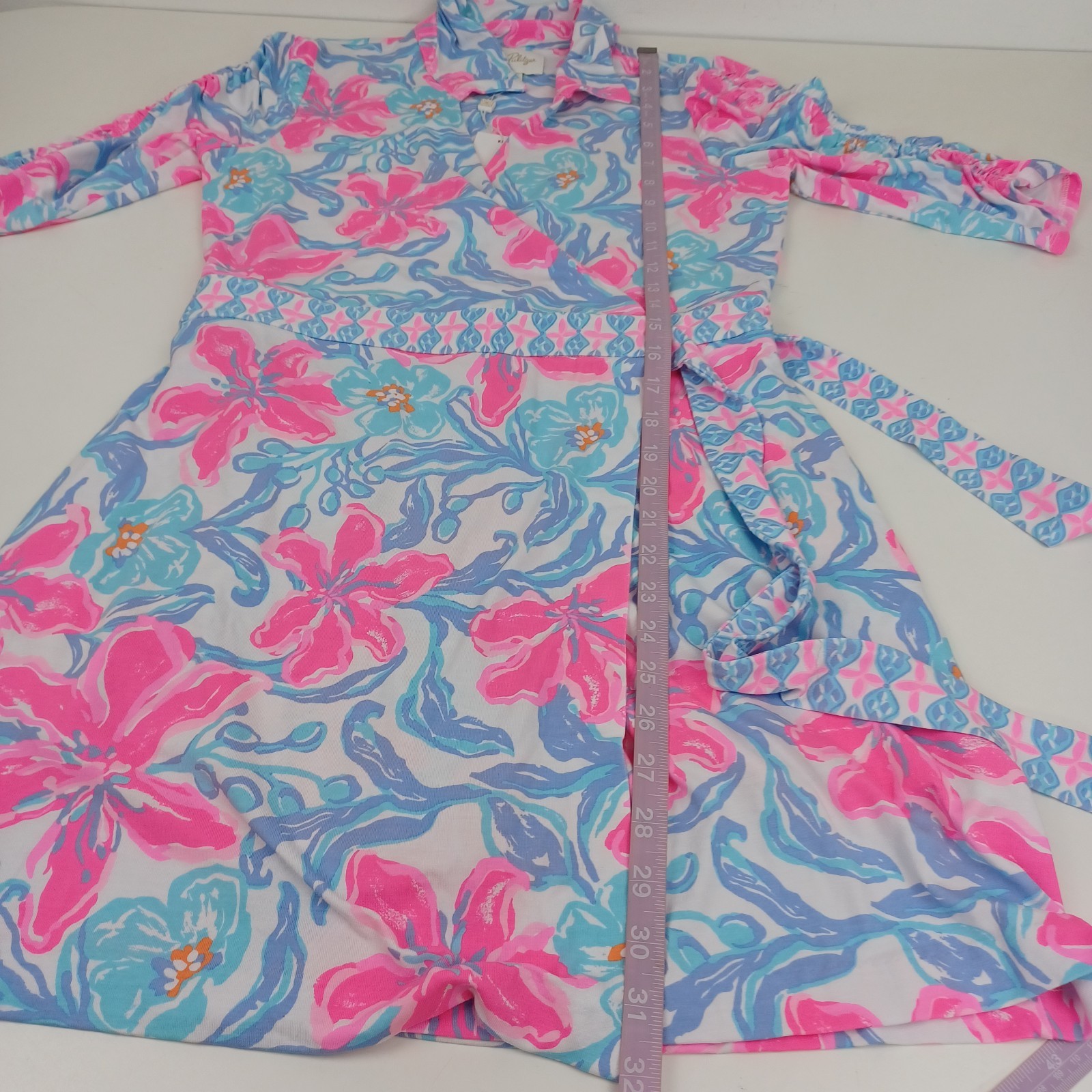 Lilly Pulitzer Ibby Skirted Romper Size M Preppy In Beachside Haven Engine