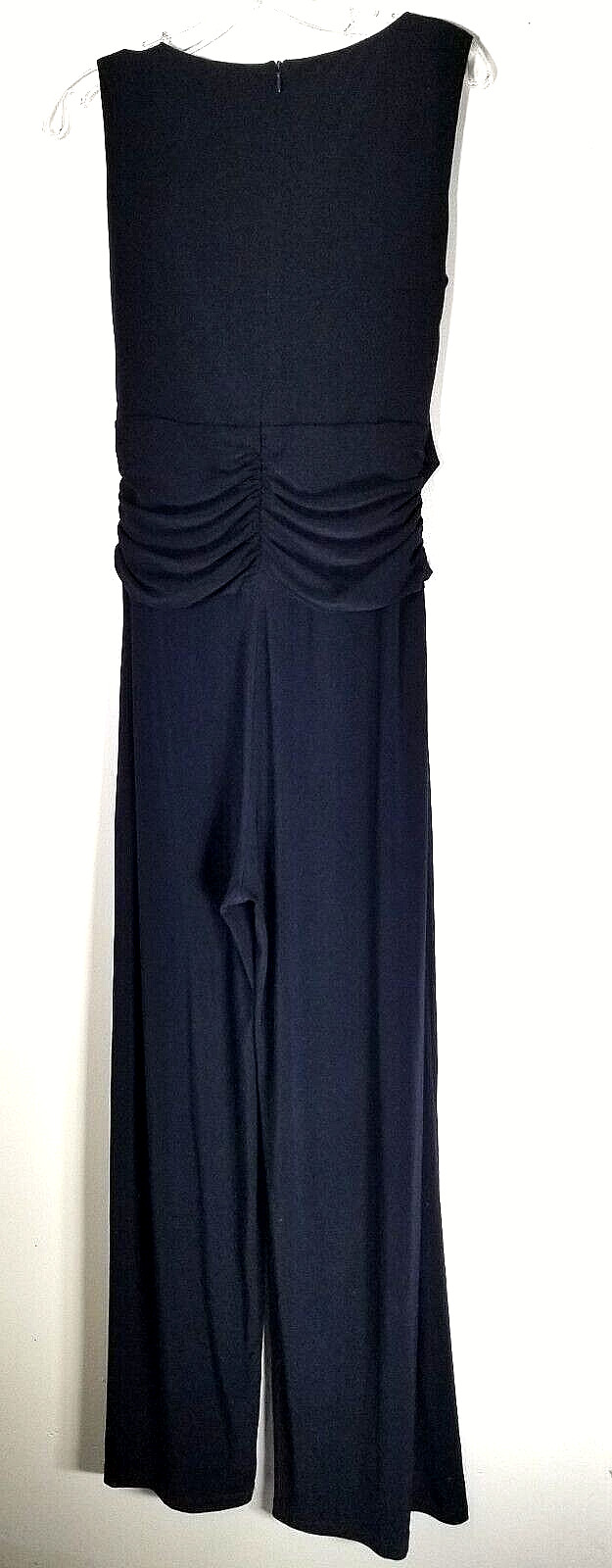 Phase Eight Womens Navy Blue Sleeveless Jumper Romper Jumpsuit 12 M New NWT
