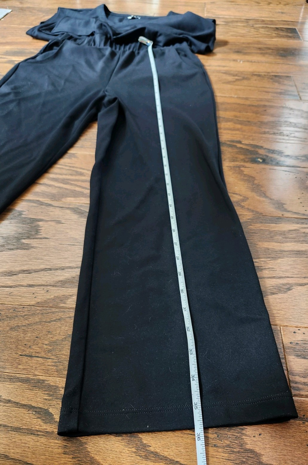 CAbi EASY GOING JUMPSUIT 1209 Size SMALL, Black, Easy Open Back NEW
