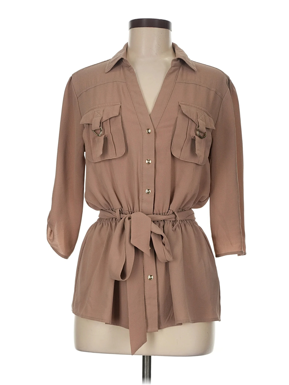 Kaii Women Brown Romper M