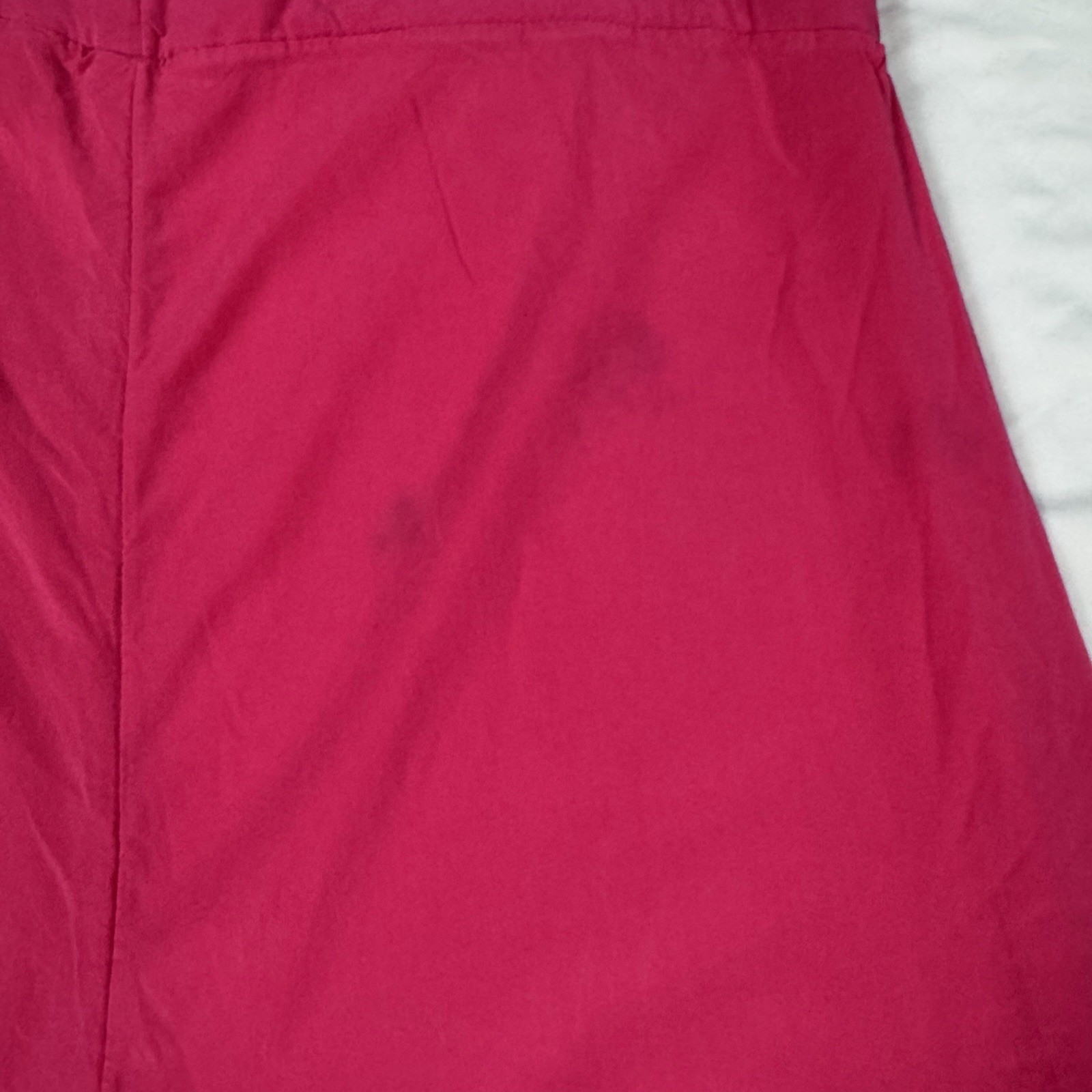 Old Navy Jumpsuit Pink Wide Leg Spaghetti Strap Rayon Women’s XS Tall Stained