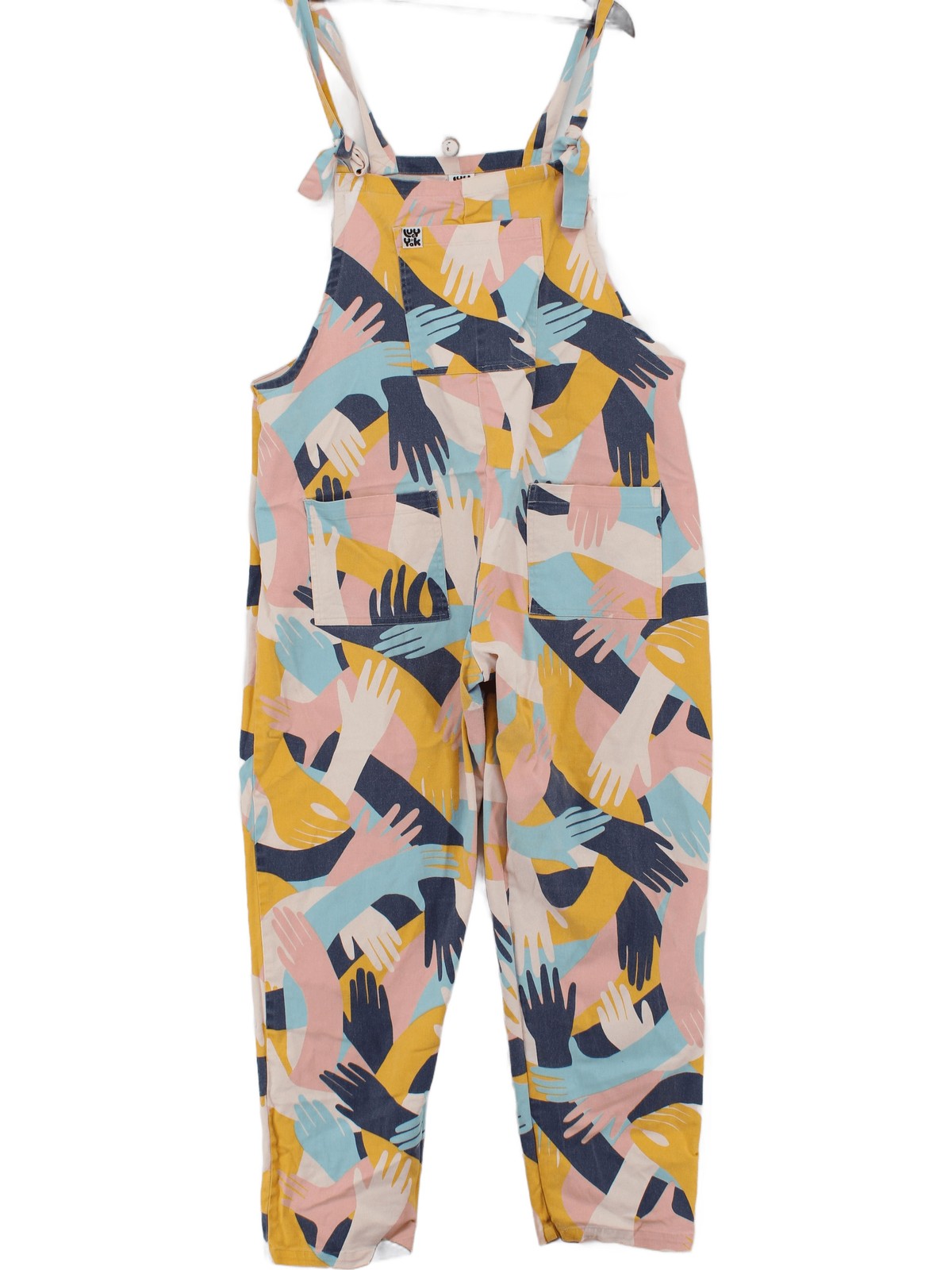 Lucy & Yak Women’s Jumpsuit UK 16 Multi Cotton with Elastane Jumpsuit