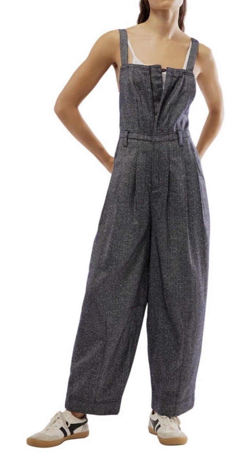 Free people Leonie Barrel overalls XSmall