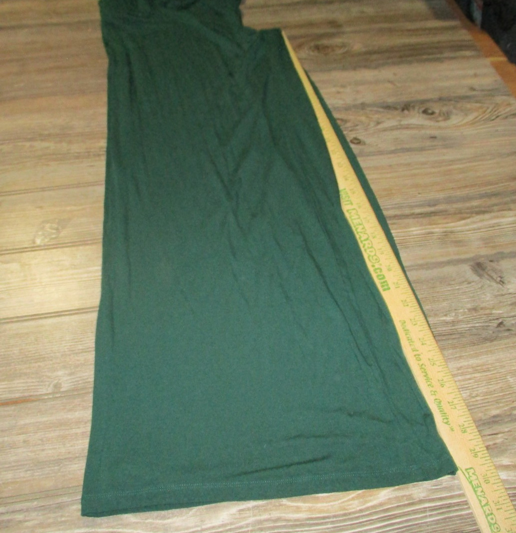 Amazon Essentials Women Sleeveless Scoopneck Wide-Leg Jumpsuit Sz Large Green
