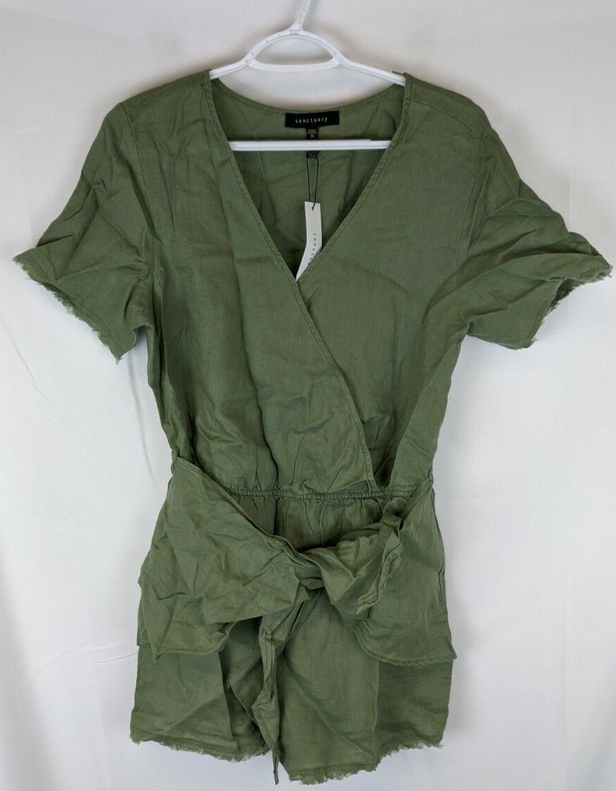Sanctuary Romper, Army Green, Women’s Medium
