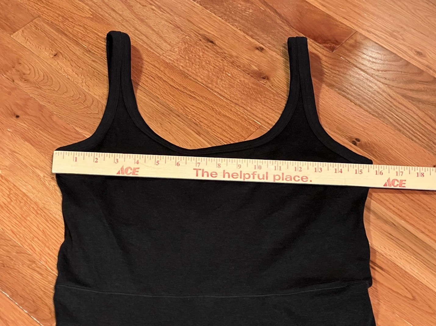 Vuori Halo Essential Jumpsuit Black Heather Sleeveless Round Neck Size Large