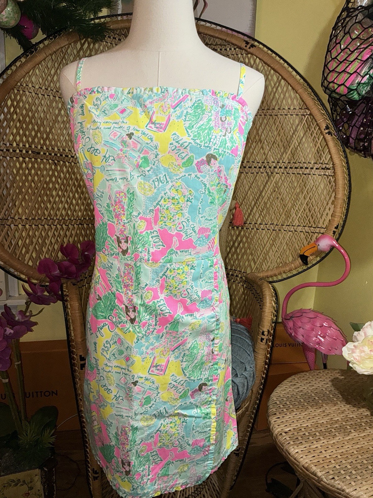 Lilly Pulitzer NWT Jesse Romper Pop Up In The Beginning Size 16
