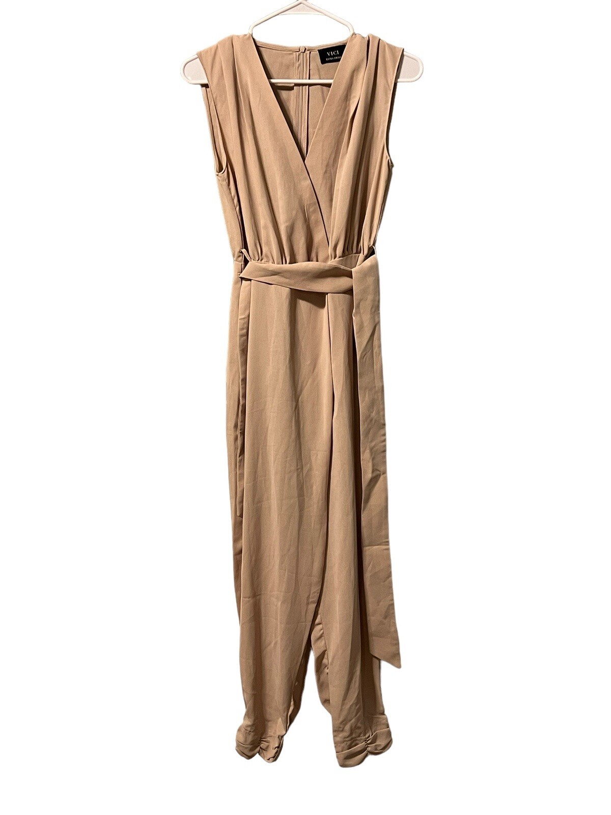 Vici Womens Pants Romper Jumper Size Small Zipper City Classic Modern Everyday