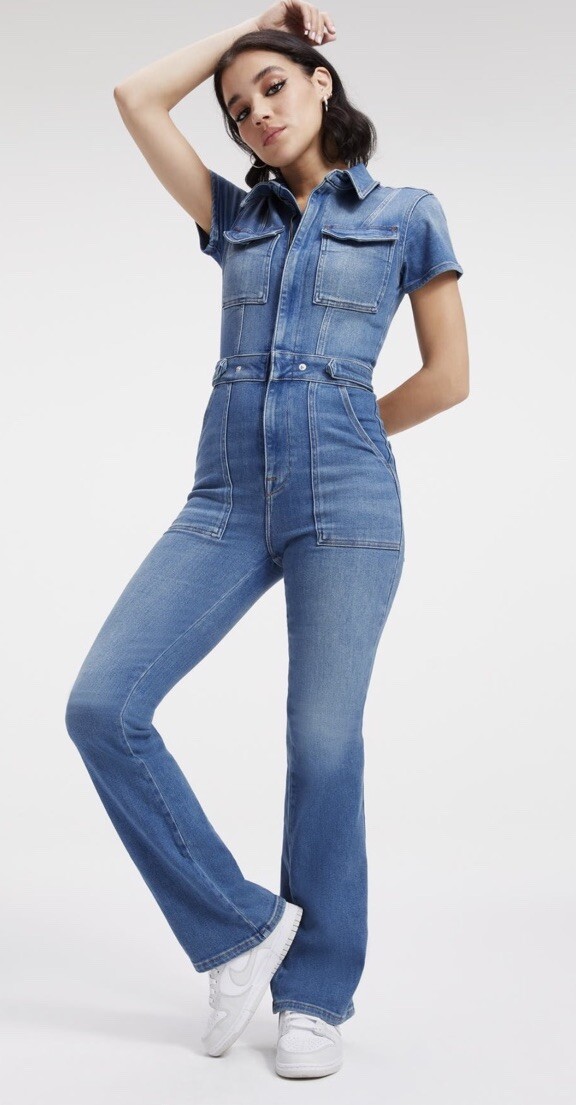Good American Fit For Success Jumpsuit Bootcut