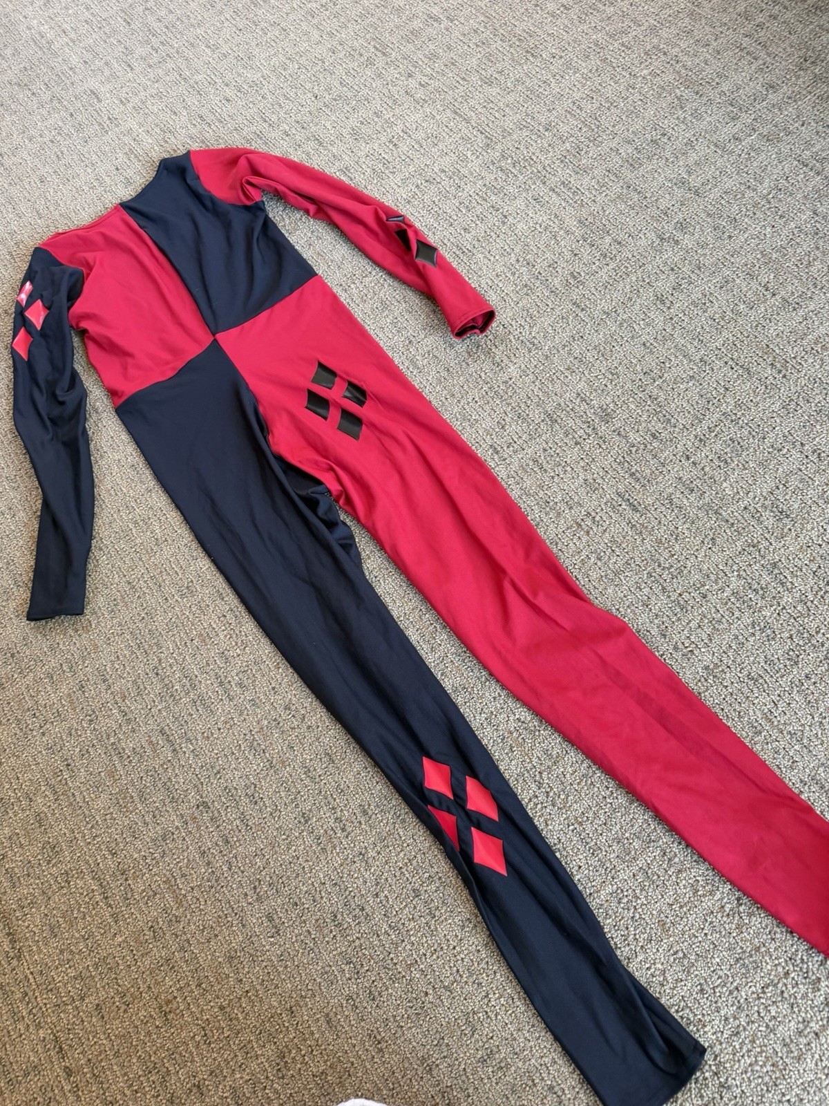 Blackmilk Batman Harley Quinn Catsuit NEW Jumpsuit Medium red black sz M DC