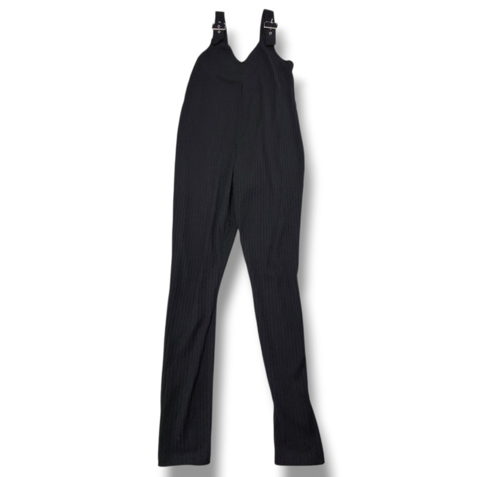Weworewhat Jumpsuit Size XS W33″xL28″ We Wore What Overalls Ribbed Buckle Strap