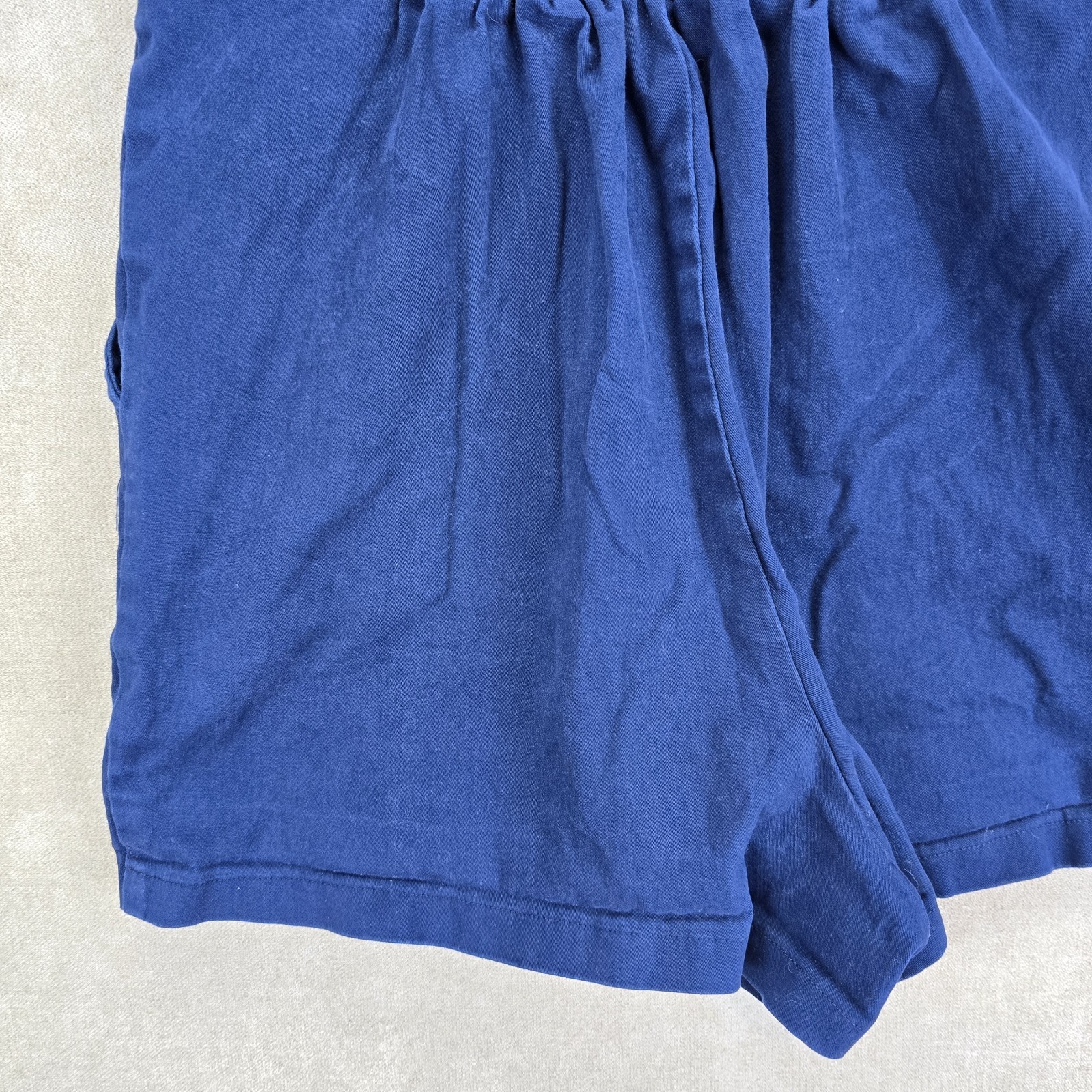 Copper Key Womens 60s Style Tank Top Shorts Romper Navy Blue Size Small