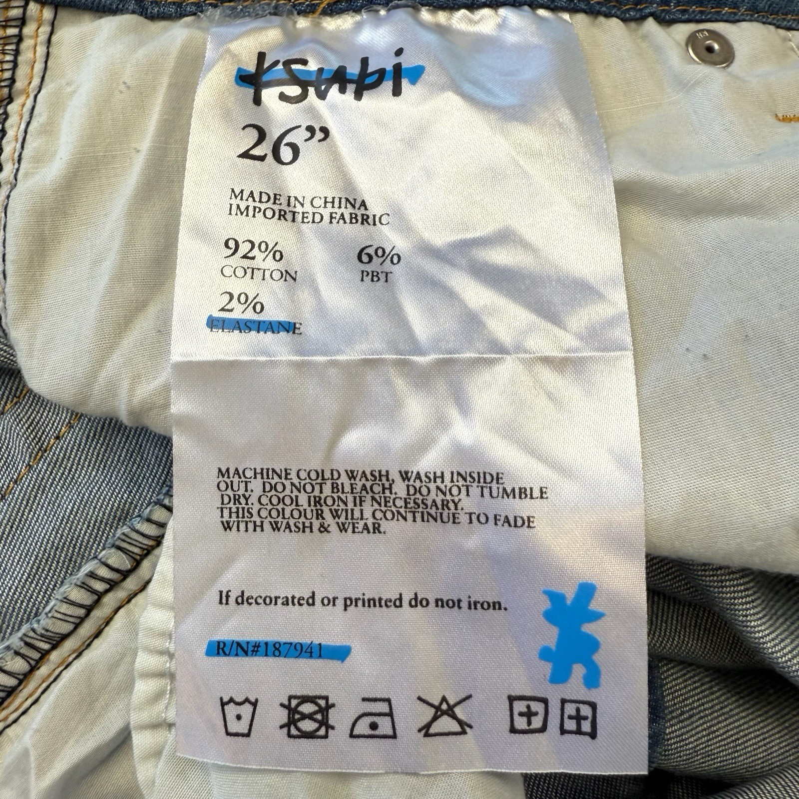 Ksubi Size 26 8 Aus Blue Denim Mikey Short Dungarees Overalls Aus Designer NWT