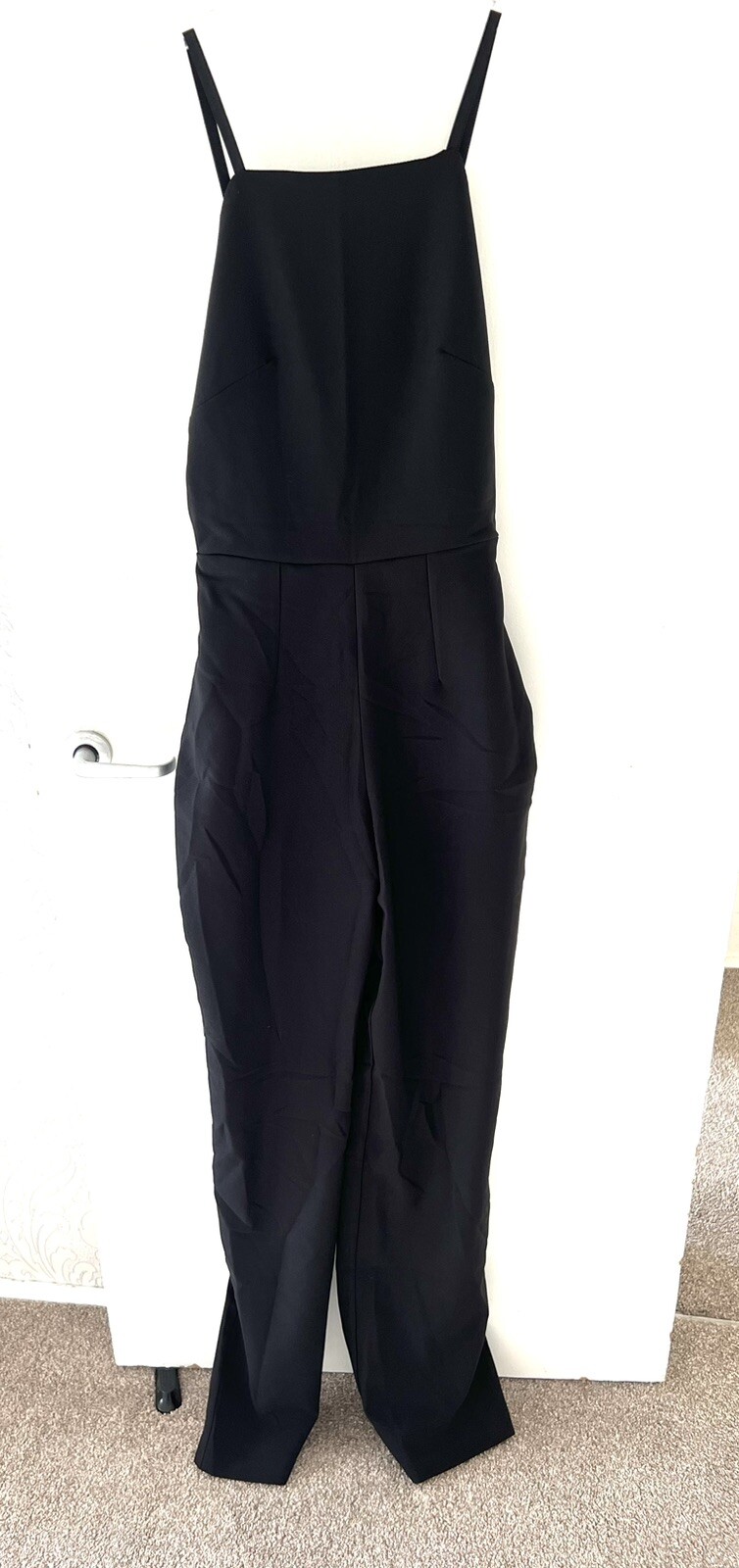 Vesper Cross Back Womens Jumpsuit Size Uk 8