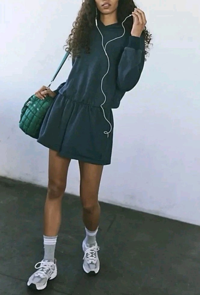 Free People Such A Flirt Romper Midnight Navy Size Xsmall Nwot Athletic
