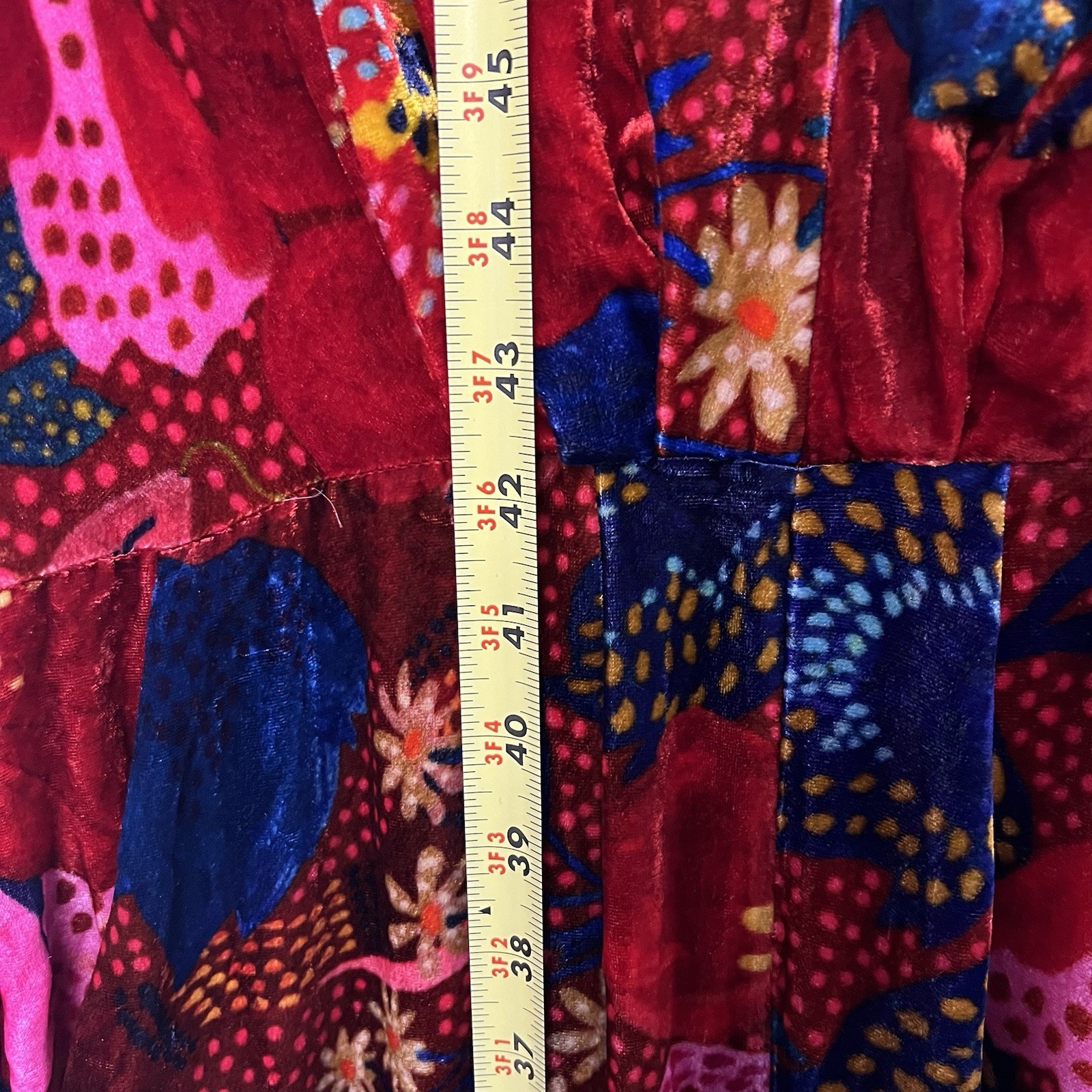 NWT Farm Rio Snake Garden Velvet Jumpsuit Size Medium Tropical Boho Eclectic