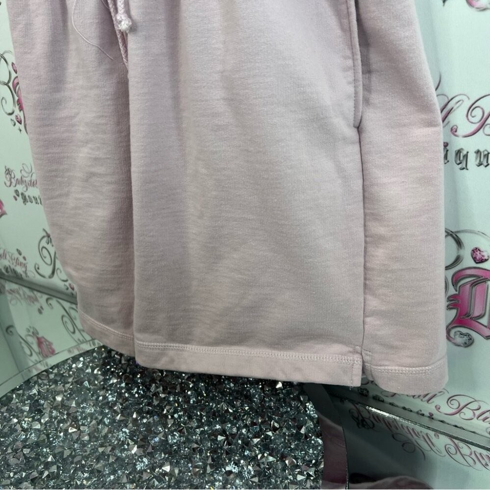 Jones New York Sport romper tank style with shorts tie up Light Purple pink