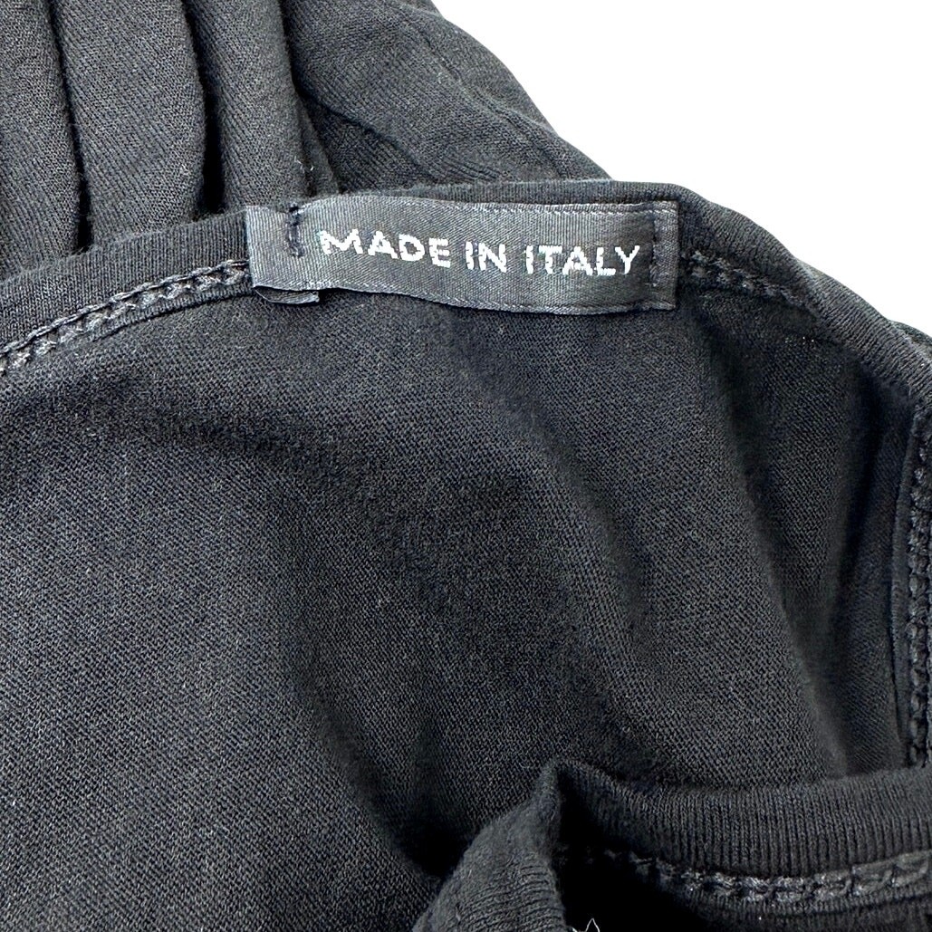 Black Jumpsuit Harem Black Made in Italy lagen look