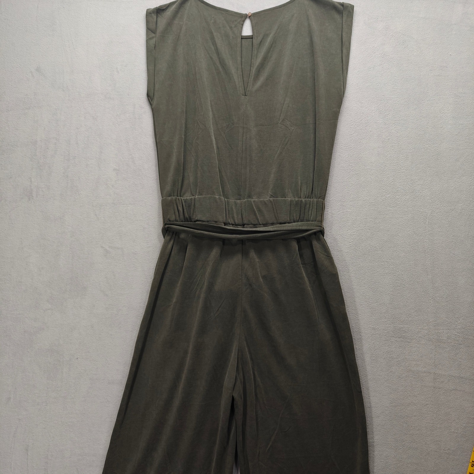 Lou & Grey for The LOFT Charcoal Gray Jumpsuit Womens Medium Lounge Minimalist