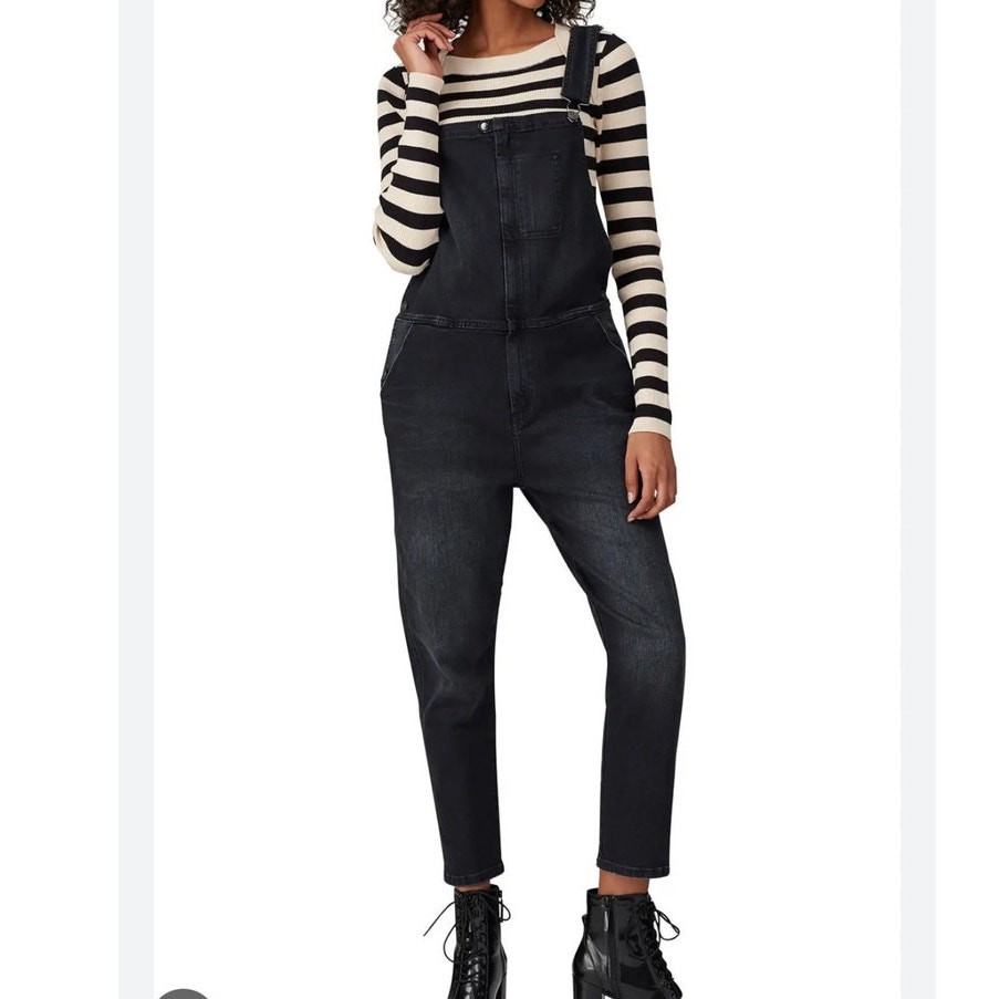 Current/Elliot The Ranch Hand Denim Overalls Jumpsuit Ryant Women’s Size 2/M NWT