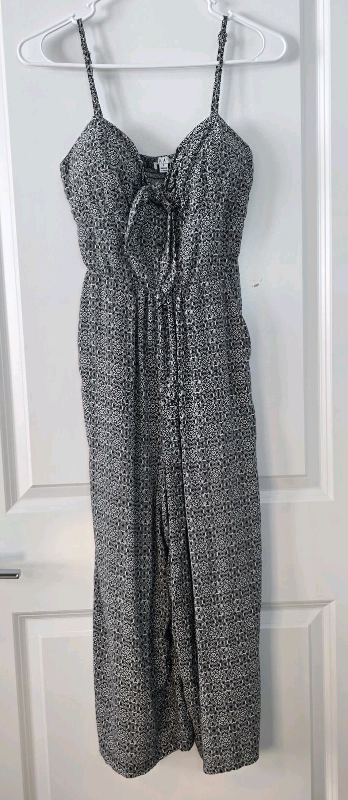 AUW Womens Jumpsuit/Romper Adjustable Straps Size Small Padded Pockets Small