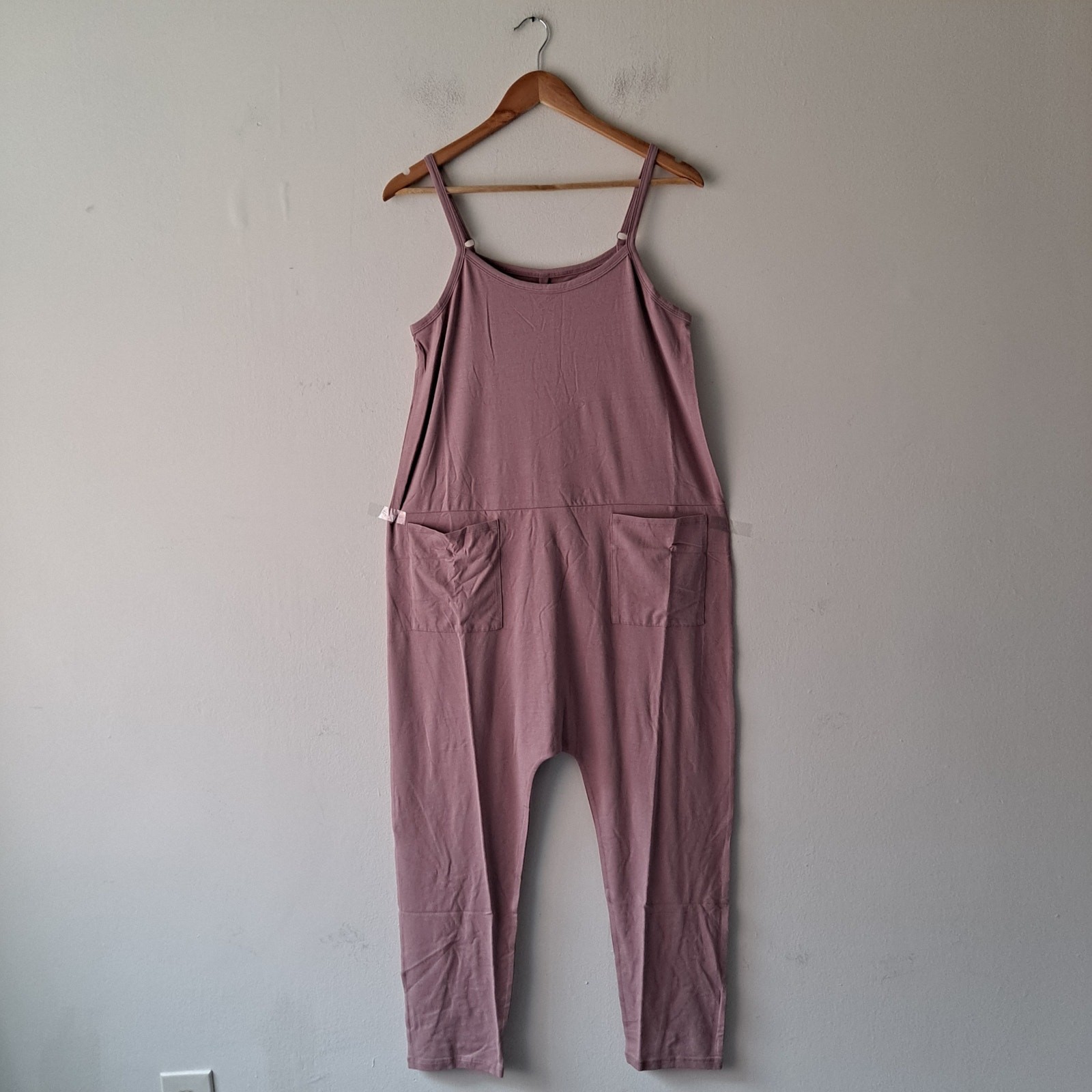 NWT Universal Standard Ultimates Jackson Jumpsuit Overalls Pink Women’s Size 3XS