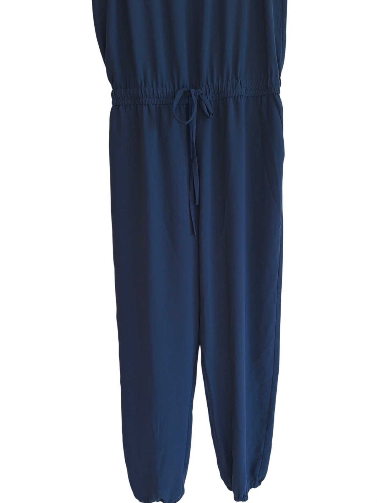 Cabi French Navy Jumpsuit #303 Medium Travel Quick Dry
