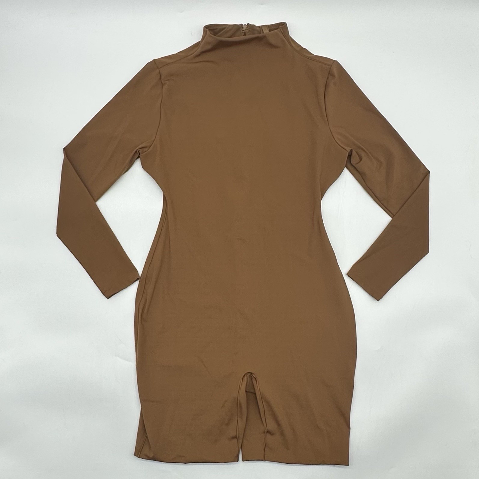 SKIMS All-In-One Size Large Long Sleeve Mock Neck Mid Thigh Jumpsuit Romper