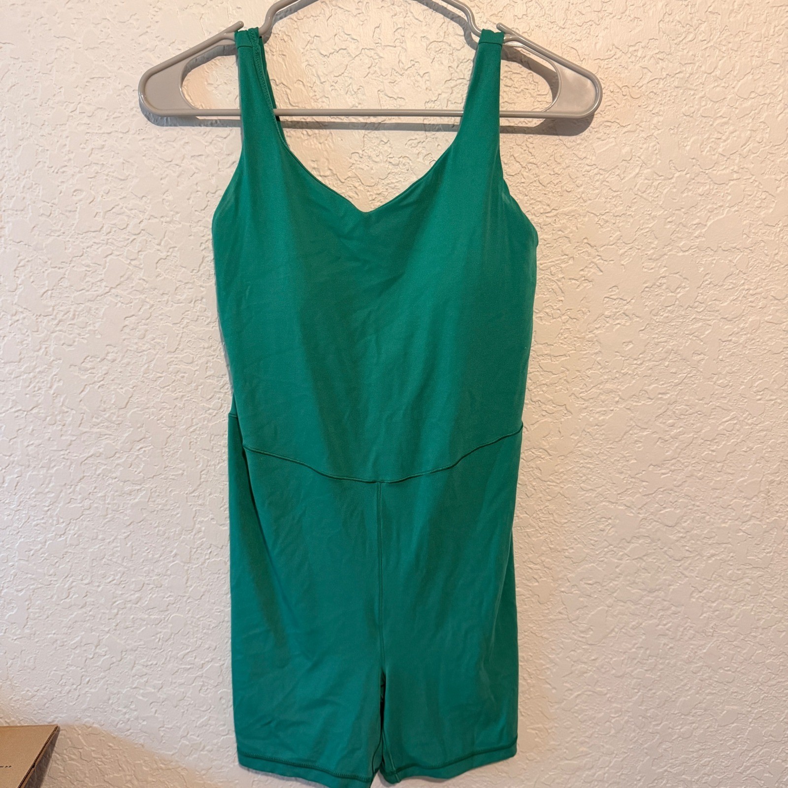 OFFLINE by Aerie Real Me Romper Medium Green Athleisure Bodysuit Loungewear