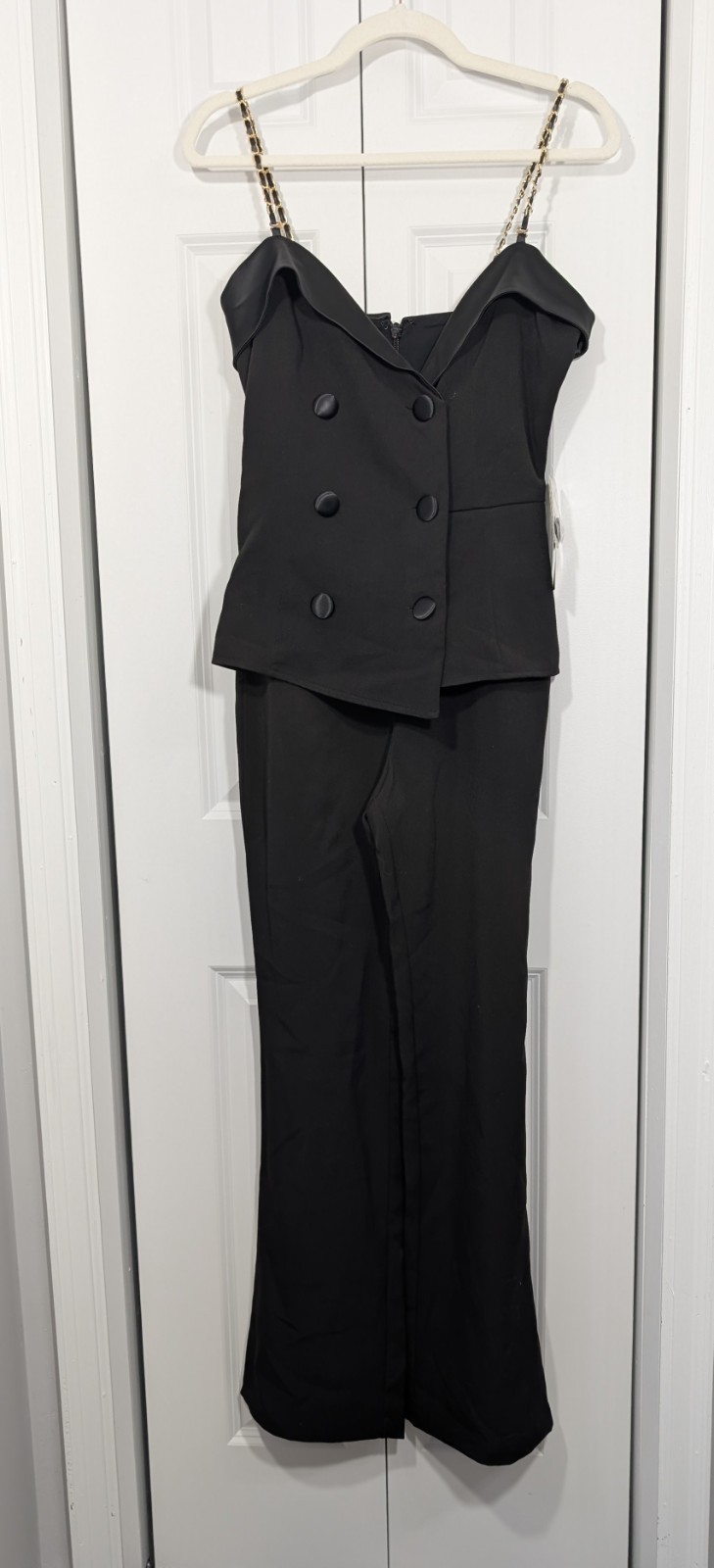 Bebe NWT Women’s Size XS Black Jumpsuit