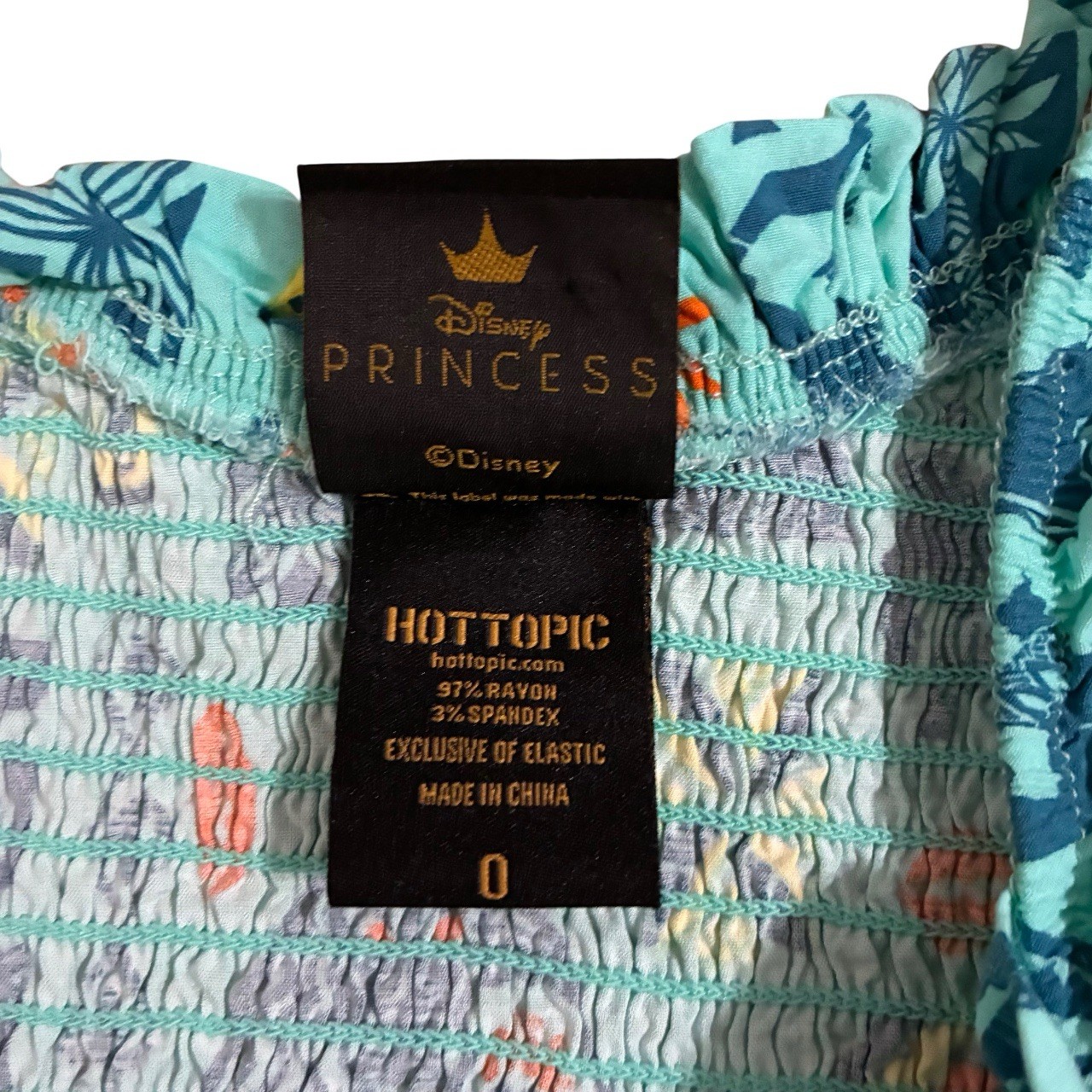 Her Universe Hot Topic Disney Princess Moana Romper Women’s O Size 12