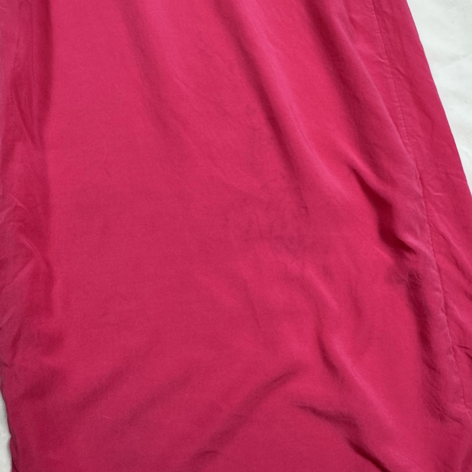 Old Navy Jumpsuit Pink Wide Leg Spaghetti Strap Rayon Women’s XS Tall Stained