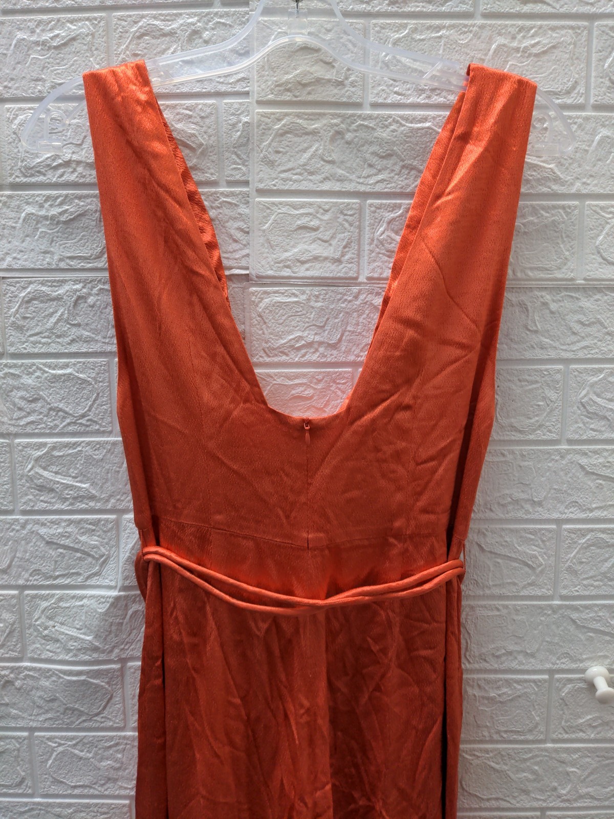 New Alexis Women’s Sare Cowl Neck Jumpsuit Sahara Sz M