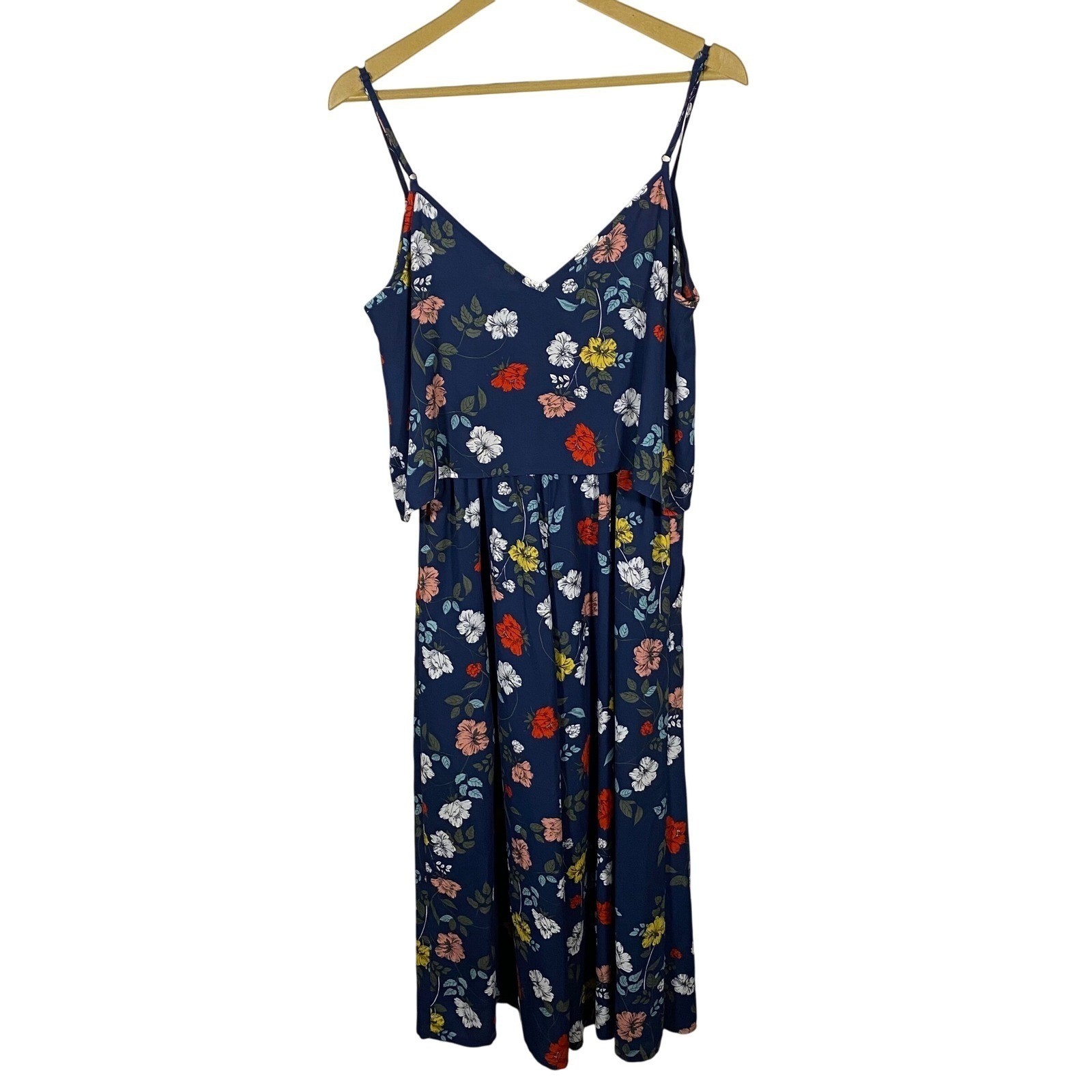 JACK by BB Dakota Floral Print Tie Front Sleeveless Jumpsuit – Size M