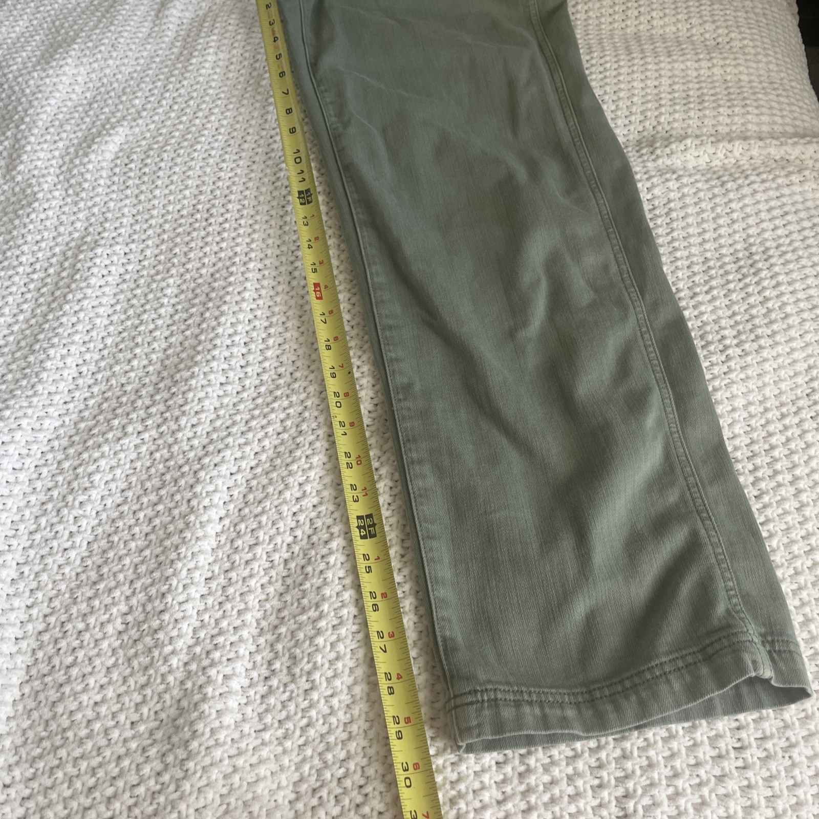 Aerie Green Cotton Overalls Sz XS/TP Jumpsuit Straight Leg Boho Women’s Garden