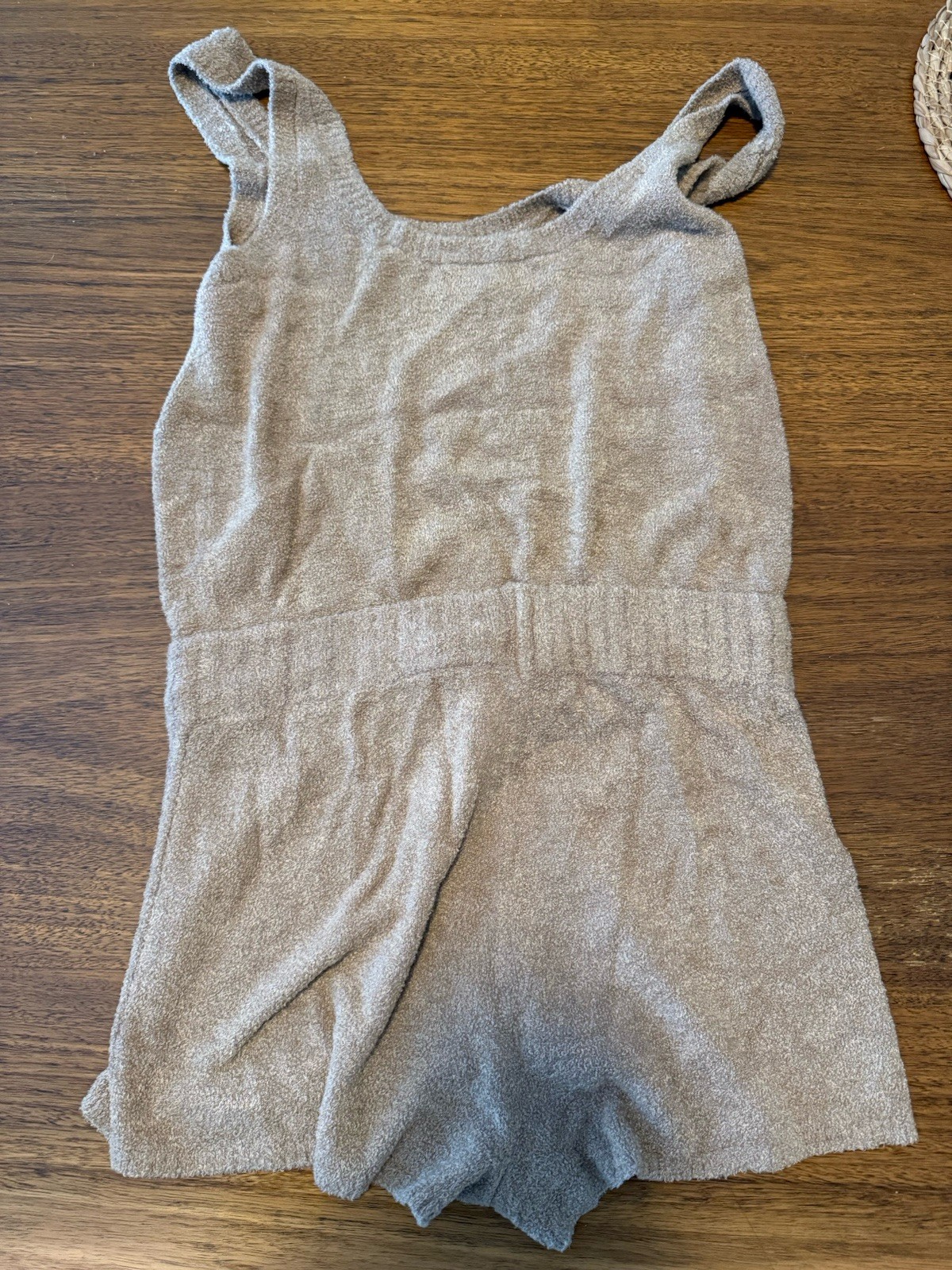 Spiritual Gangster Women’s beige Romper One Piece Size Small Very Soft cozy