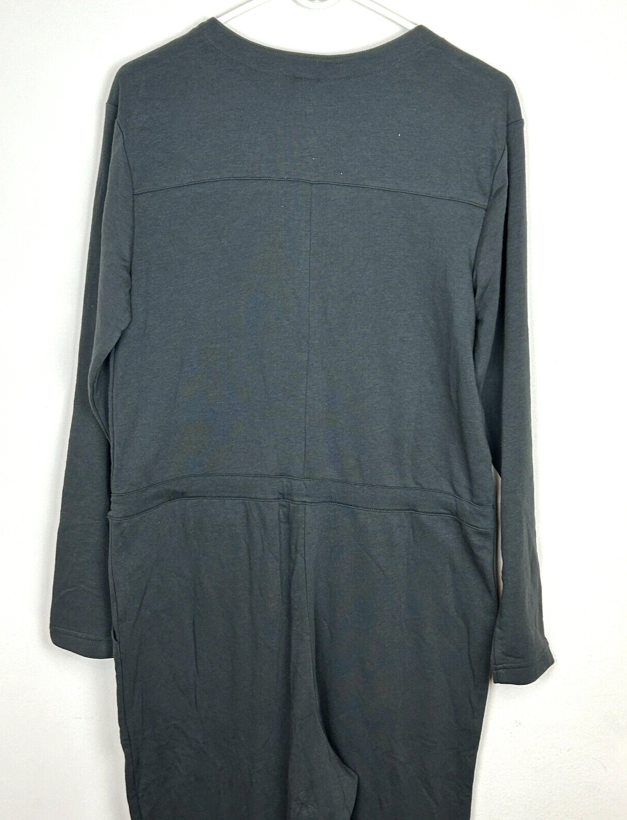 Old Navy Knit Charcoal Gray Jumpsuit Size M Tall NEW