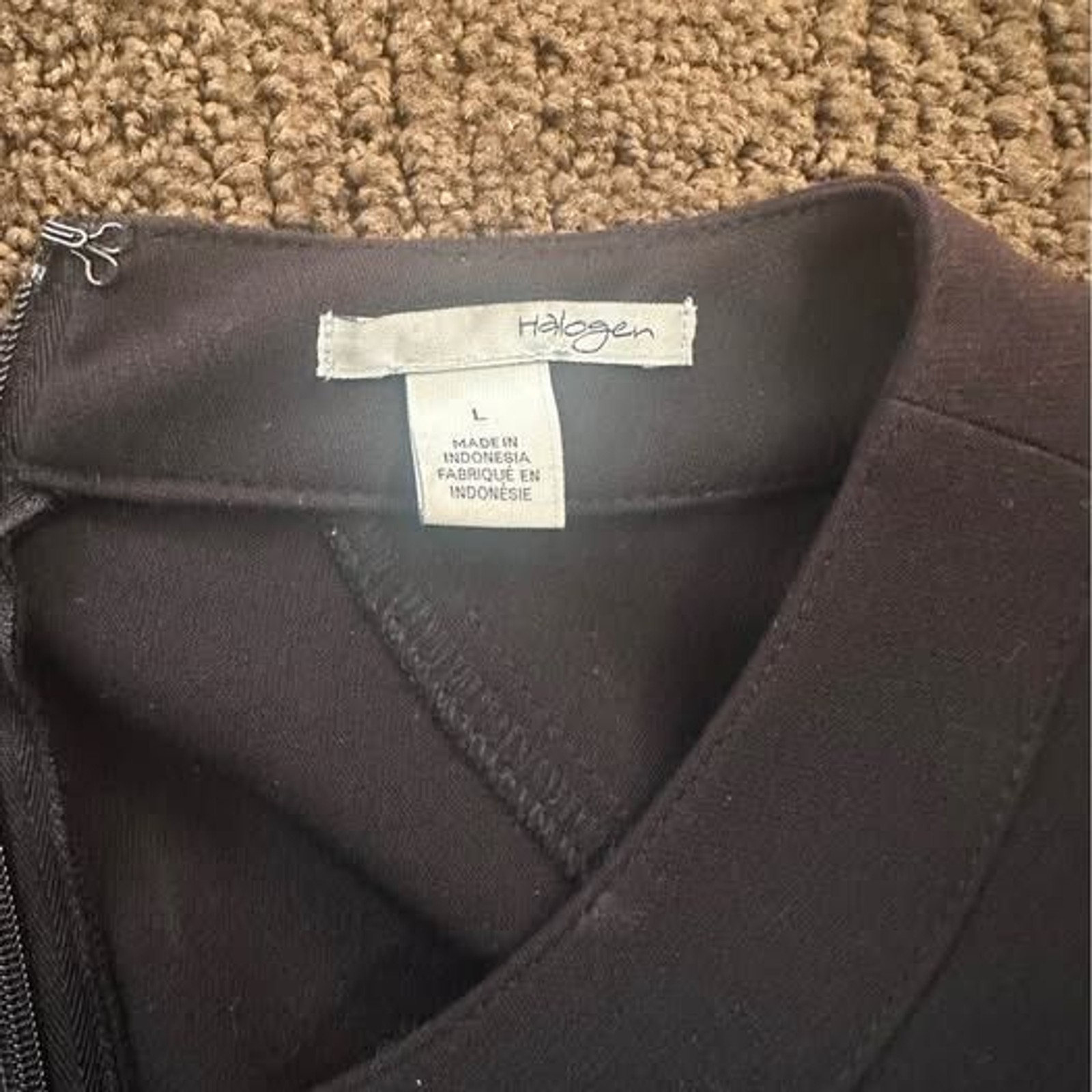NWT Halogen Nordstrom Side-Button Wide-Leg Jumpsuit – Large