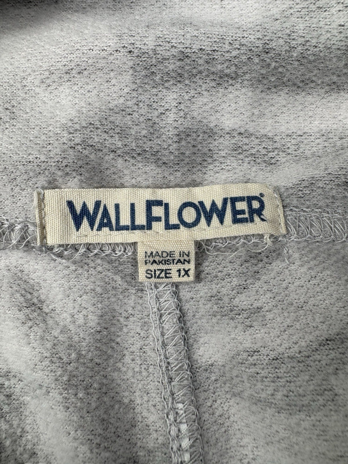 Wallflower Neutral Knit Camo Overalls Jumpsuit Woman’s 1X Athleisure Loungewear