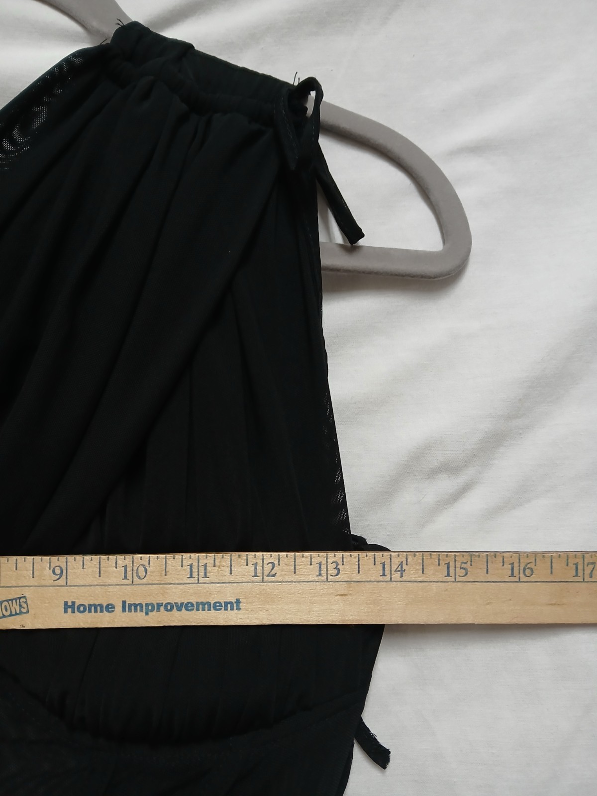 Black One Shoulder Catsuit S Sheer Corset Sexy Glam Party Pinup Holiday Disco