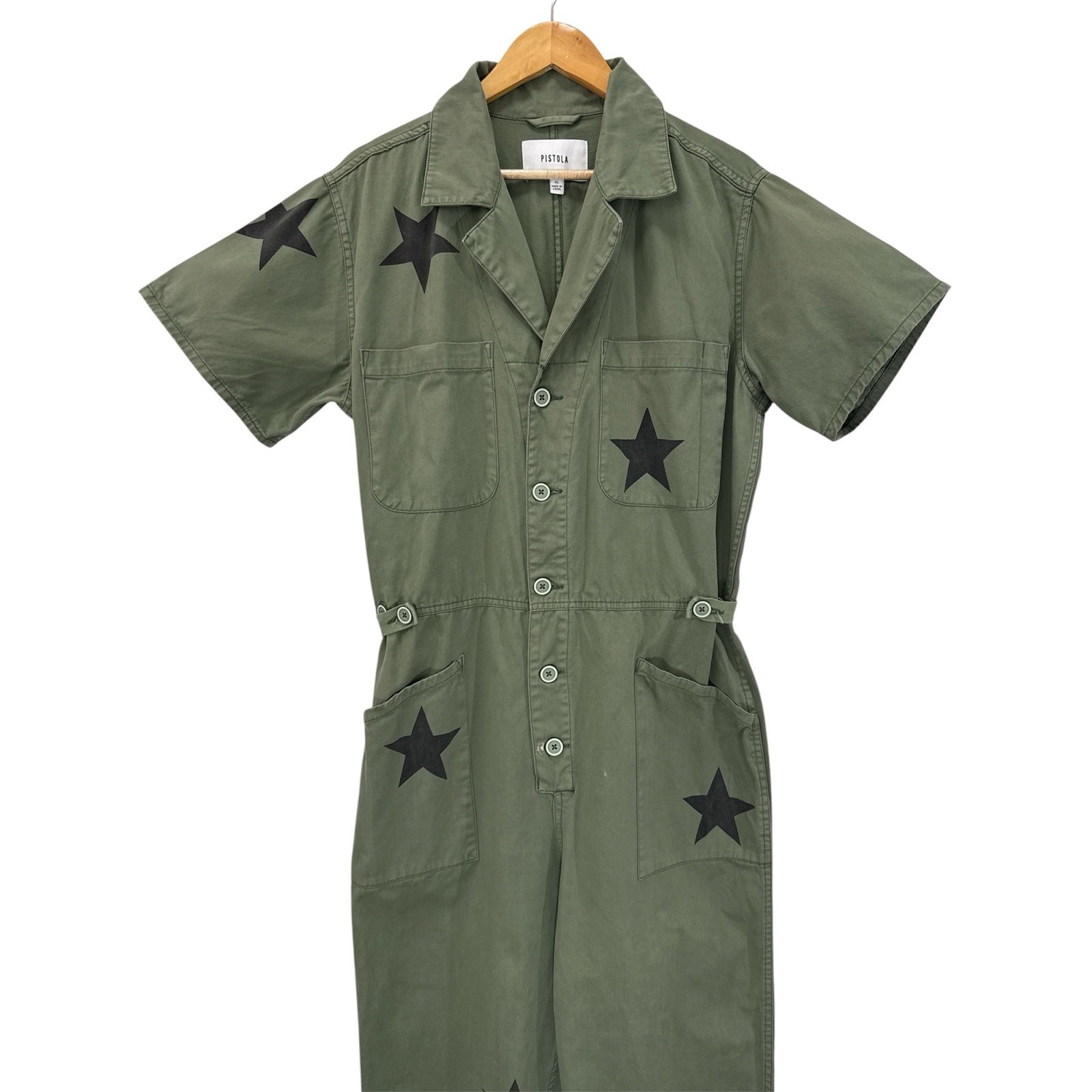 Pistola Grover Field Suit Jumpsuit Royal Honor Star Print XL Utility Boiler Suit