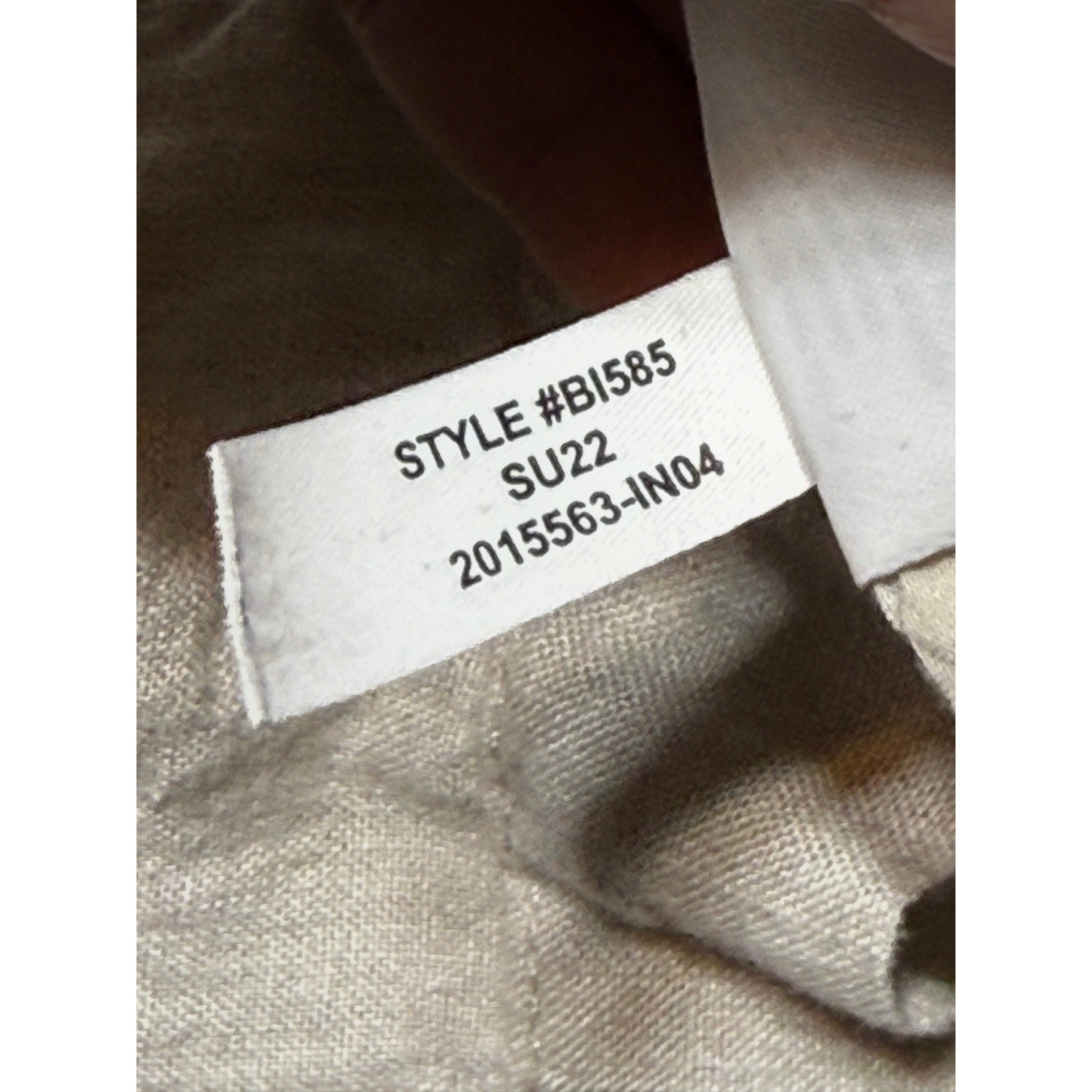 J.Crew Jumpsuit Women S Beige Excellent 100% Linen Wide Leg Adjustable Straps