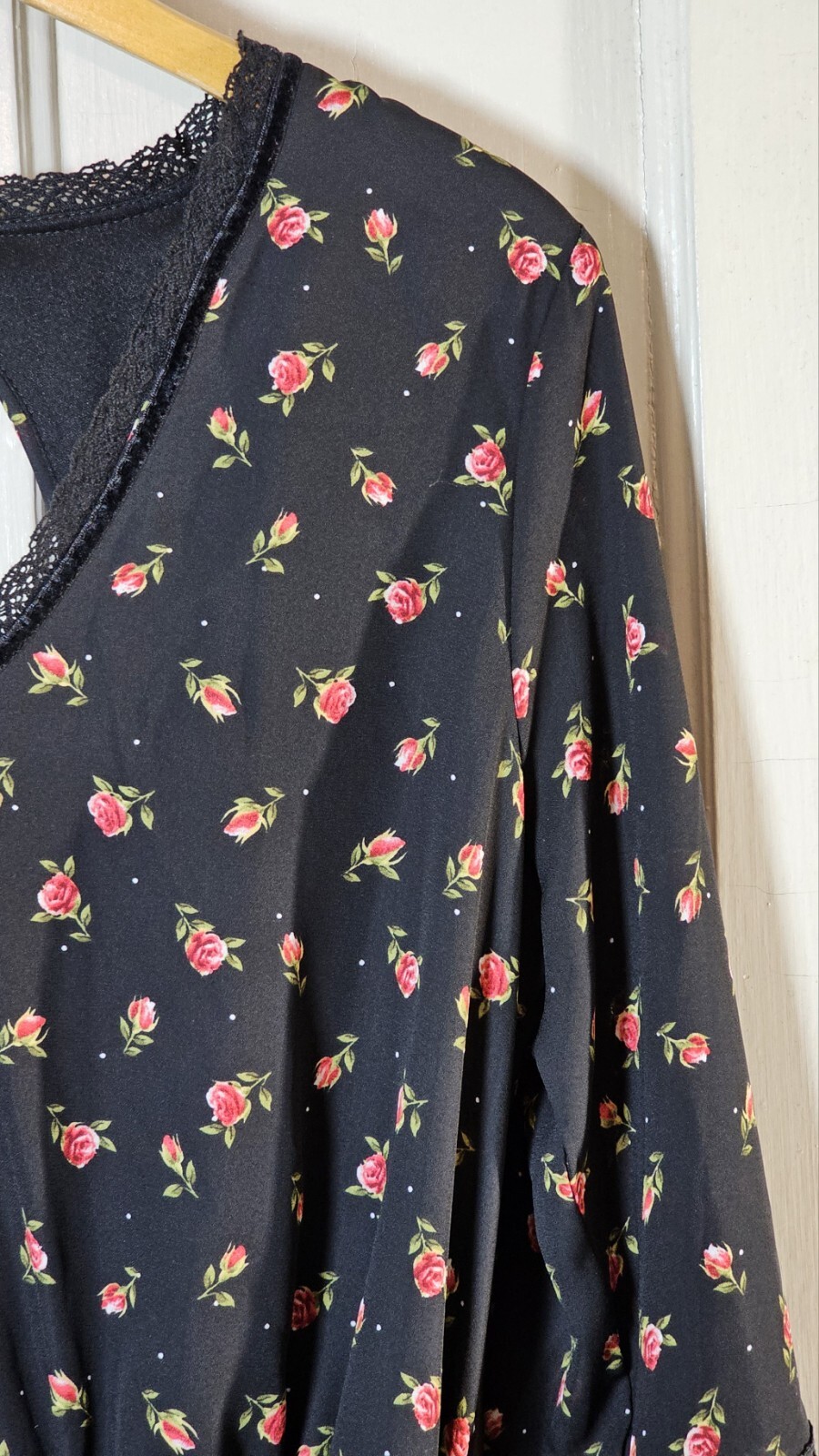 Disney Princess Romper Junior Size L Black Roses Belle Beauty Beast Cottagecore